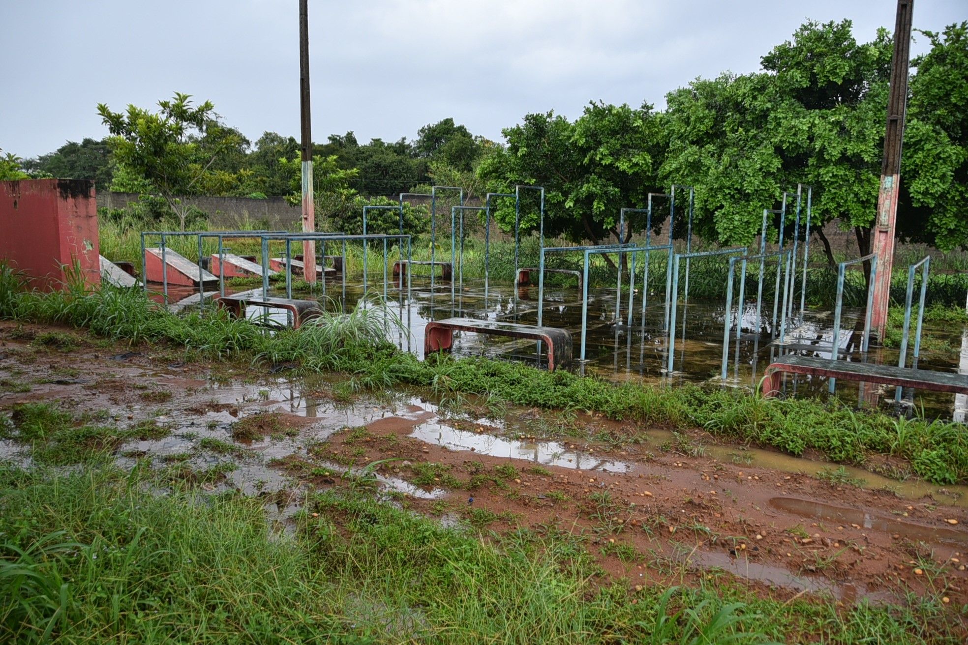 Área externa do Case