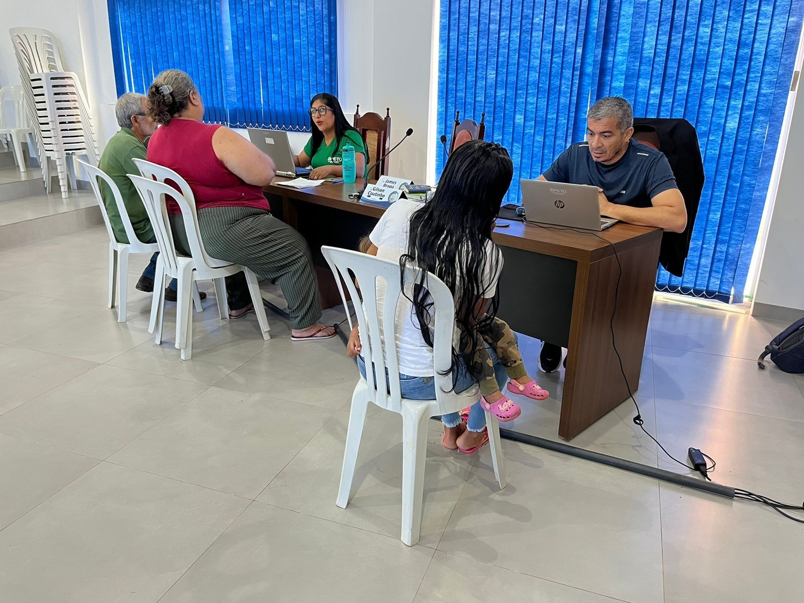 Em Marianópolis, assistidos e assistidas foram atendidos durante o itinerante