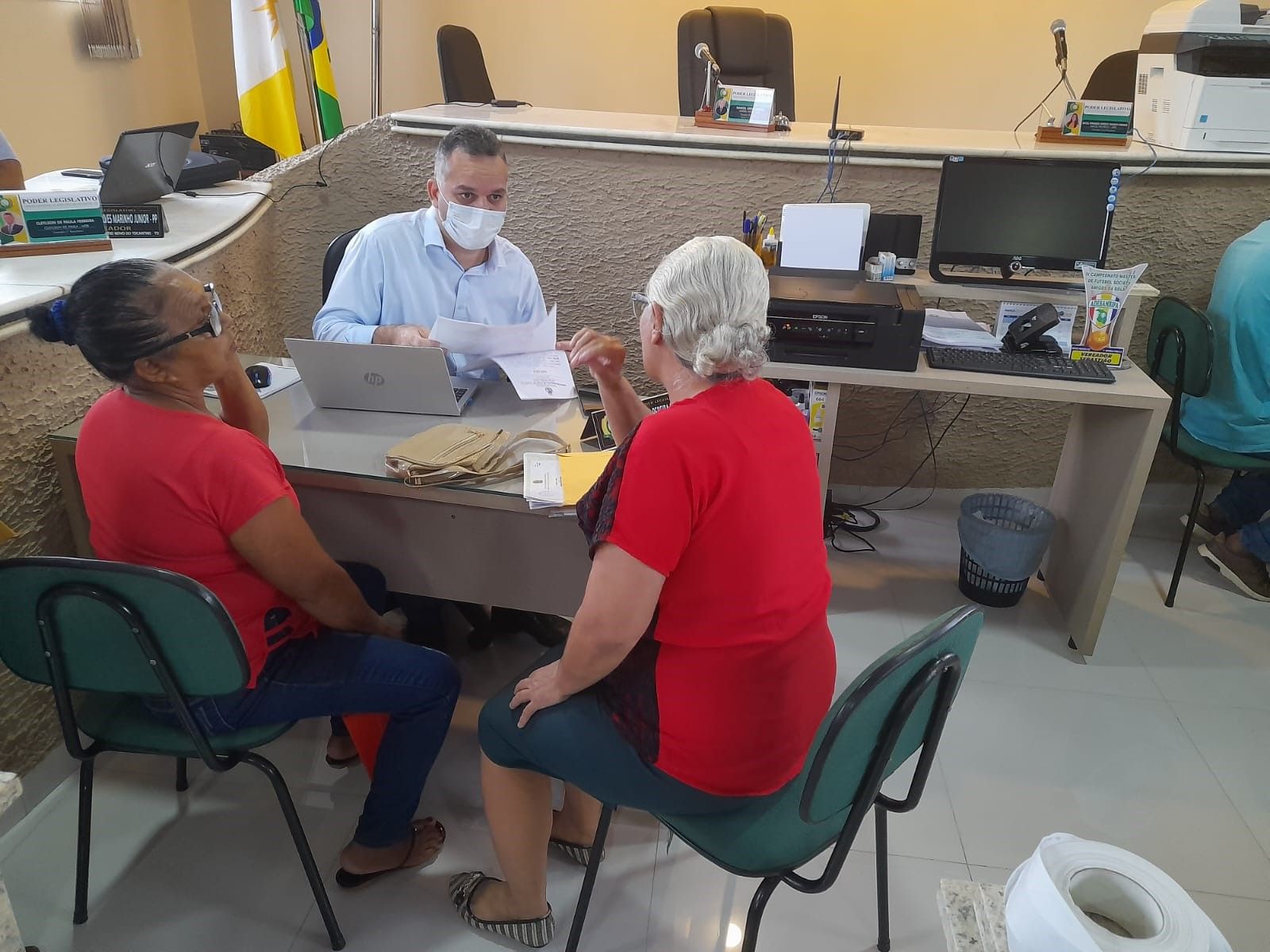 Pessoas assistidas em Sítio Novo puderam buscar atendimento em todas as áreas de atuação da DPE-TO