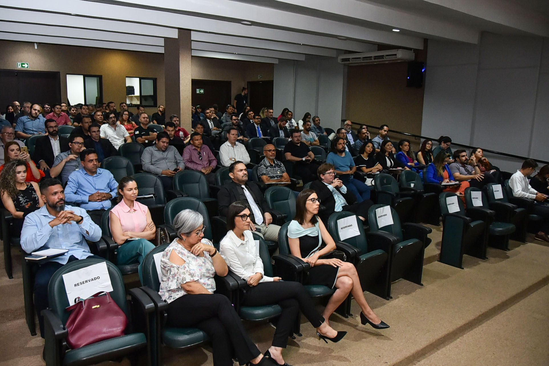 O auditório da DPE-TO em Palmas, será sede, ao longo desta semana, do “Curso de Capacitação e Treinamento Para o Combate à Corrupção e à Lavagem de Dinheiro