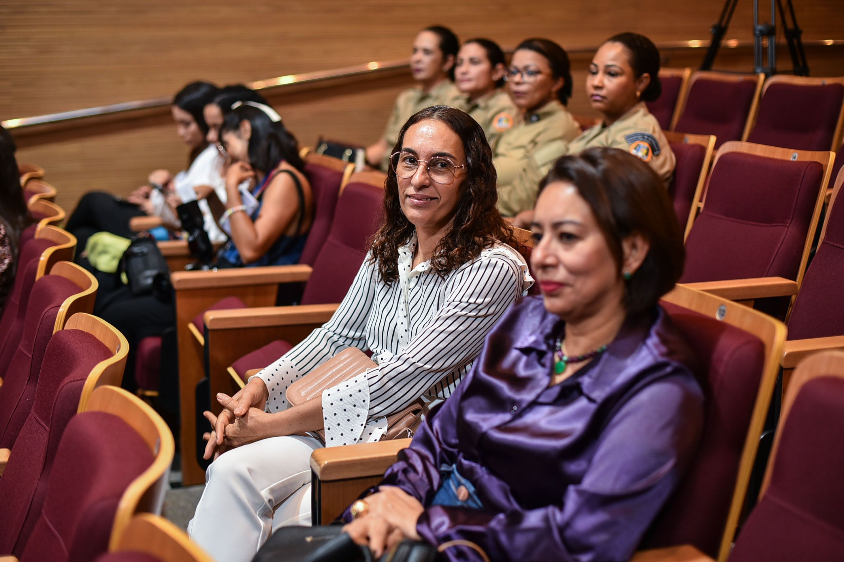 Defensora pública Vanda Sueli Machado acompanhou a solenidade