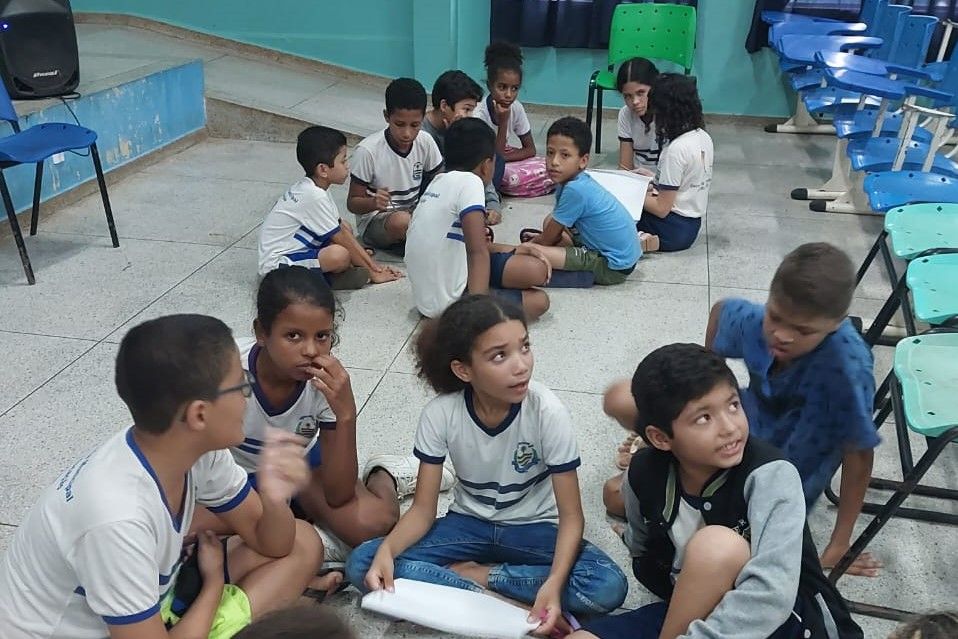 Alunas(os) participaram de dinâmicas para debater o assunto