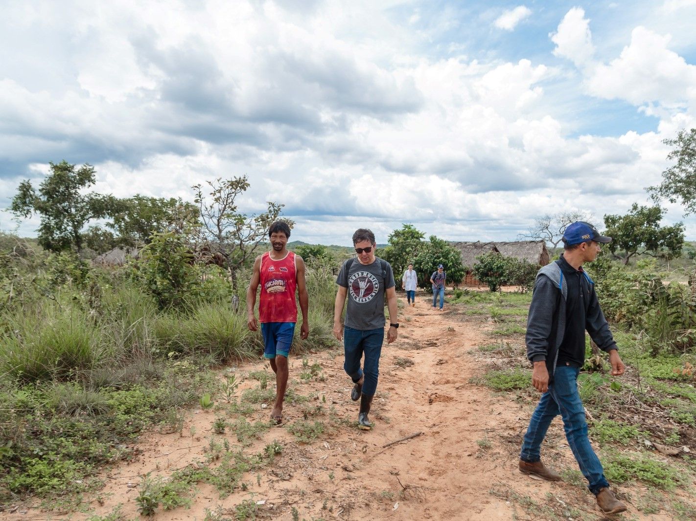 O Núcleo recebeu denúncia de que no local estava havendo violação de direitos como saneamento básico, energia elétrica e acesso precário da estrada
