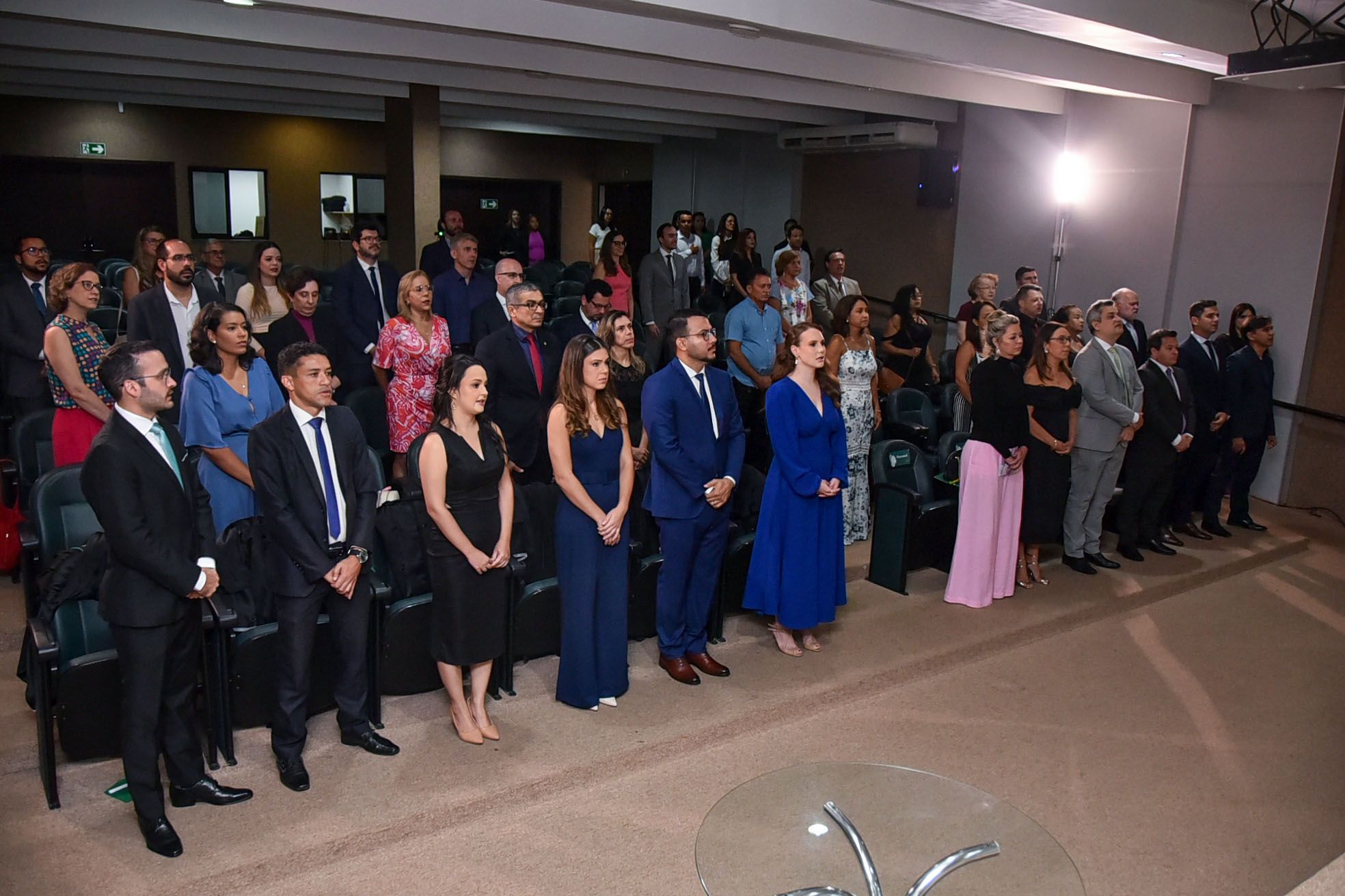 Solenidade, no auditório da DPE-TO, contou com a presença de familiares dos novos empossados e de membras(os) e servidora(es) da Instituição