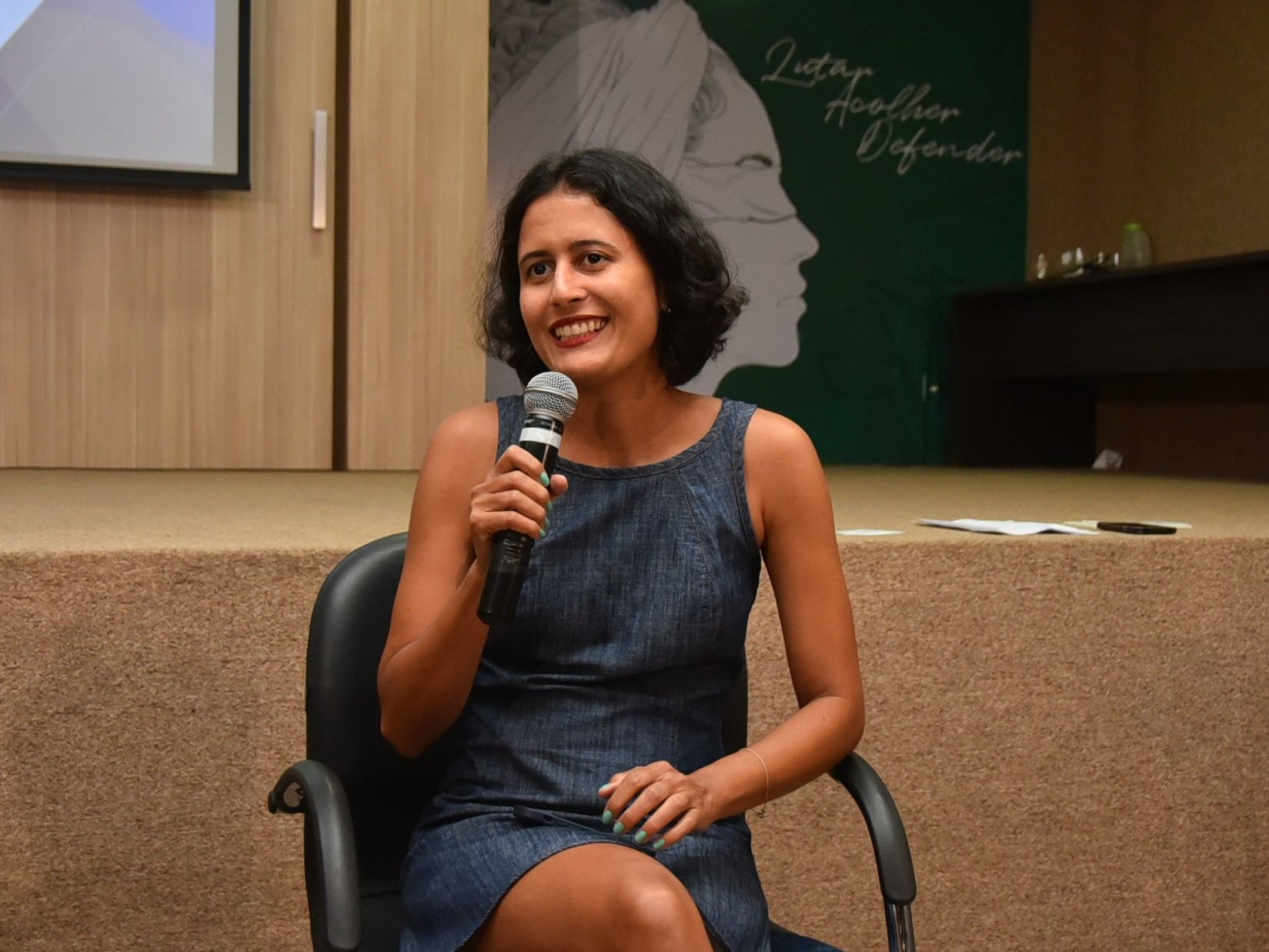 Na abertura do curso de formação, a diretora-geral da Esdep, defensora pública Téssia Gomes Carneiro, explicou como funcionará a capacitação