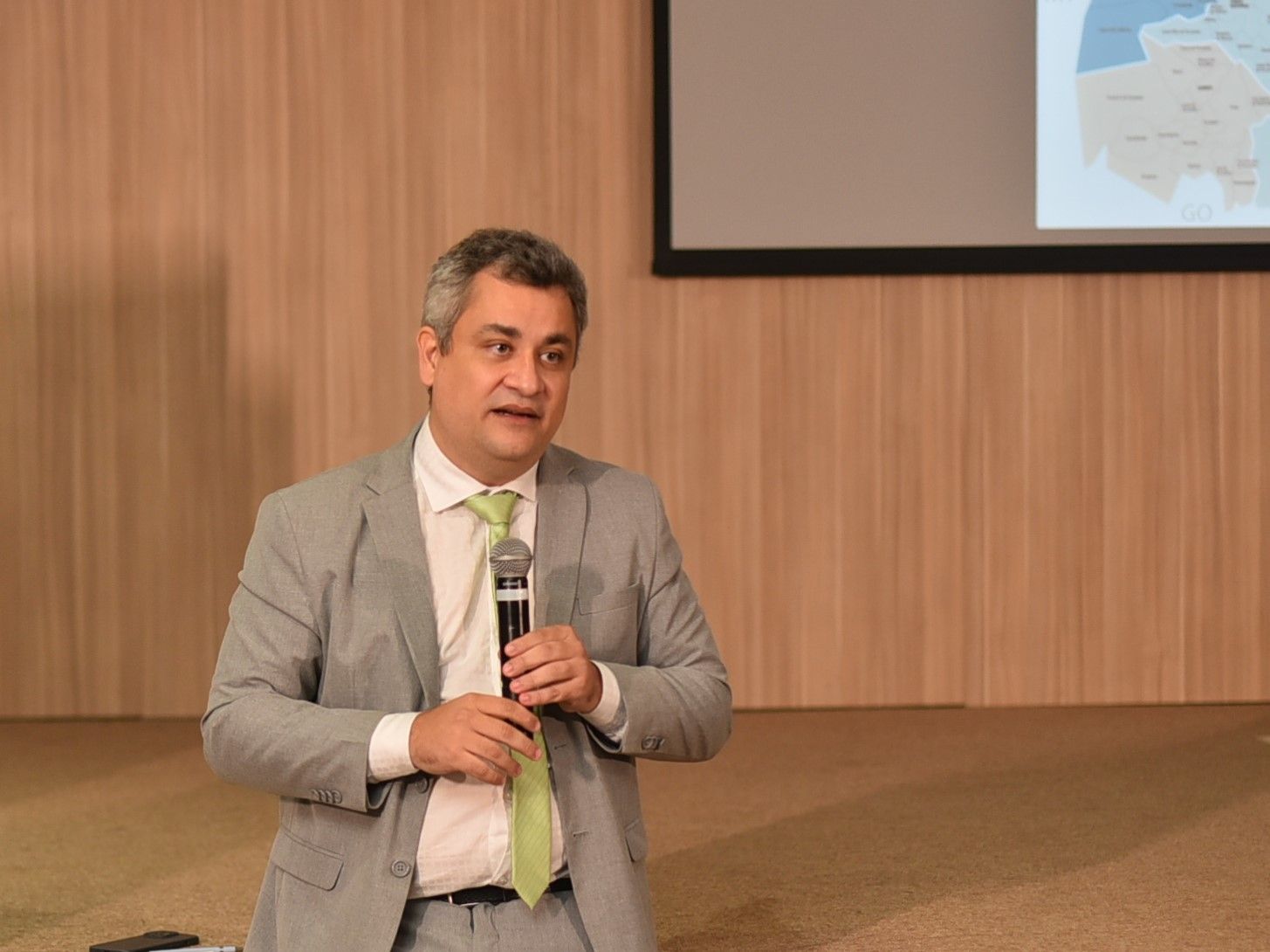 O 1º subdefensor público-geral Pedro Alexandre Conceição Aires Gonçalves falou sobre a responsabilidade e da missão de uma defensora e defensor público