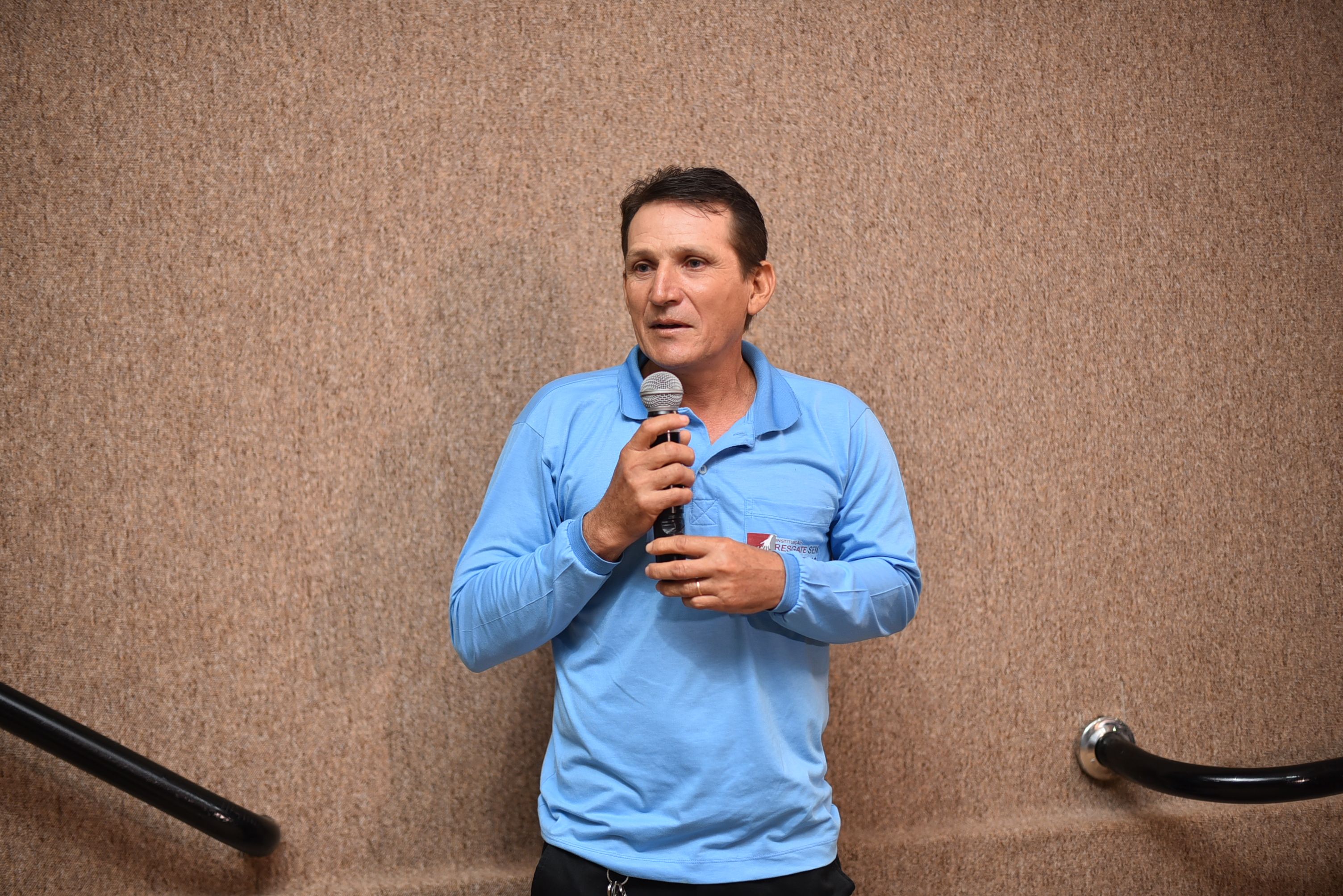Evanis Batista da Silva, voluntário, ONG Resgate Sem Fronteiras