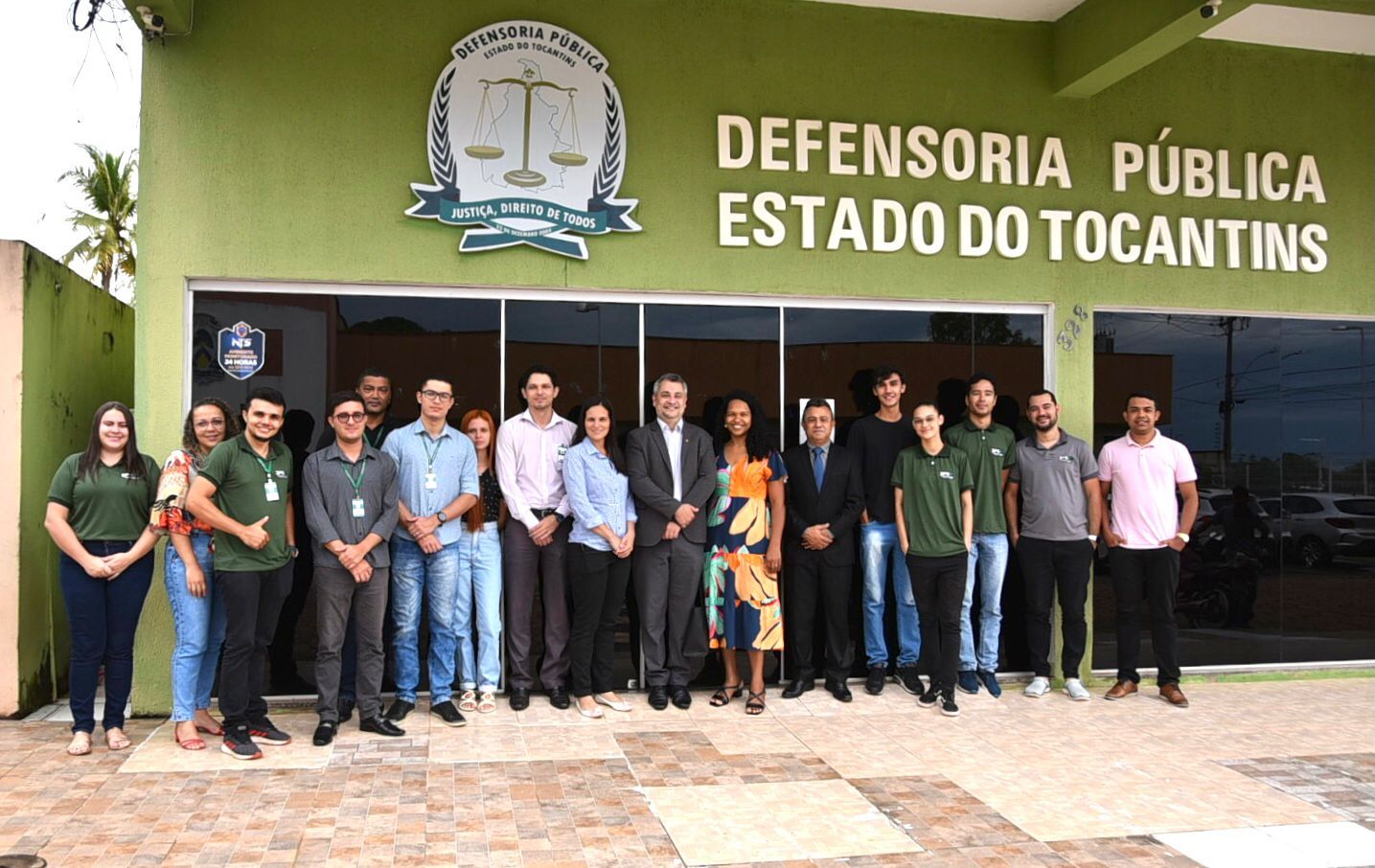 Corregedoria e profissionais da DPE-TO de Palmas e Colinas do Tocantins
