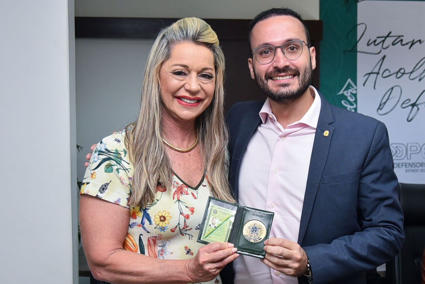 Lauro Simões de Castro Bisnetto recebeu os documentos da Defensora Pública-Geral
