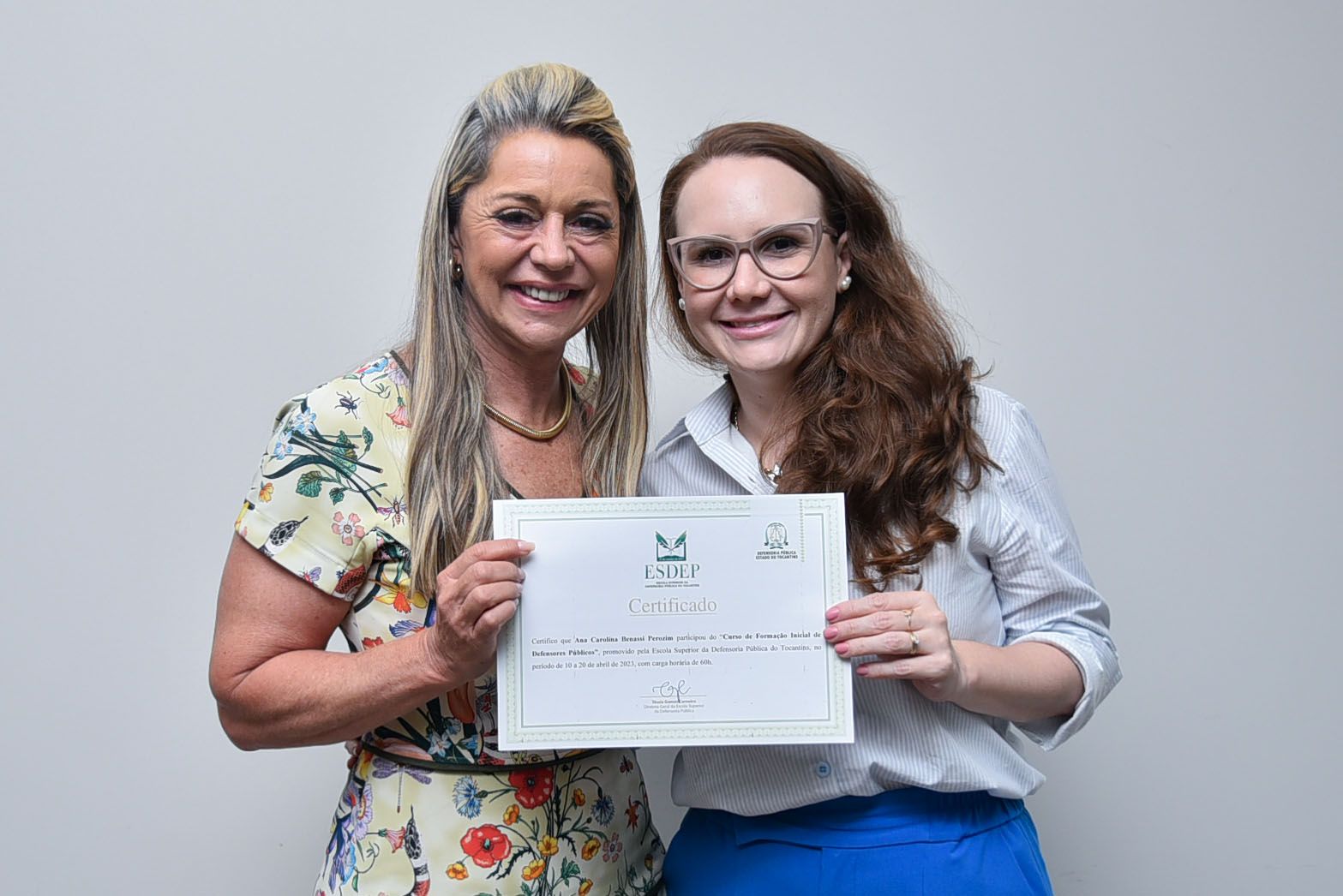 Estellamaris Postal e Ana Carolina Benassi Perozim
