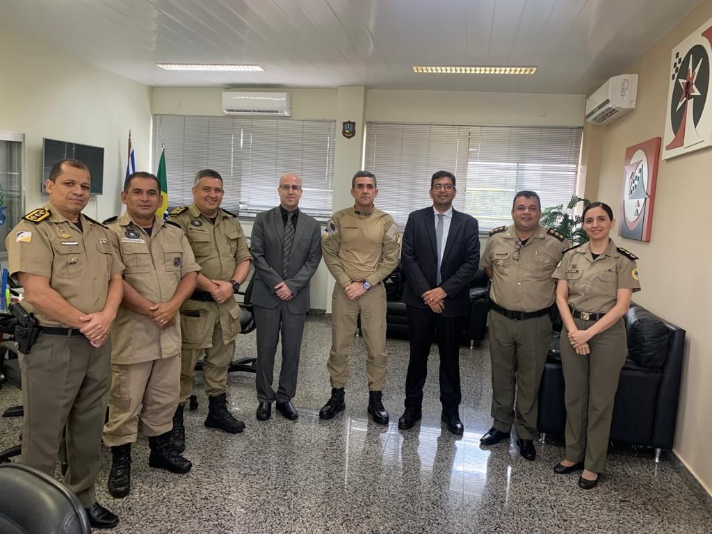 Reunião com a Polícia Militar do Tocantins