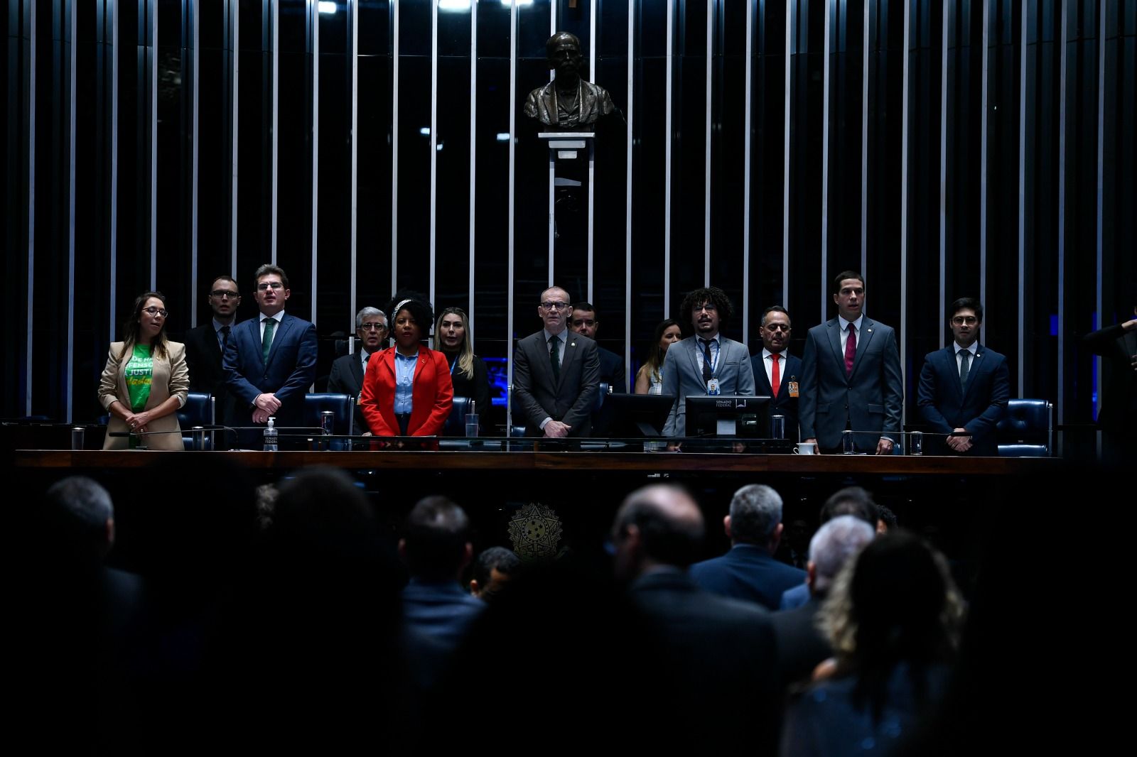 Sessão foi presidida pelo senador Fabiano Contarato