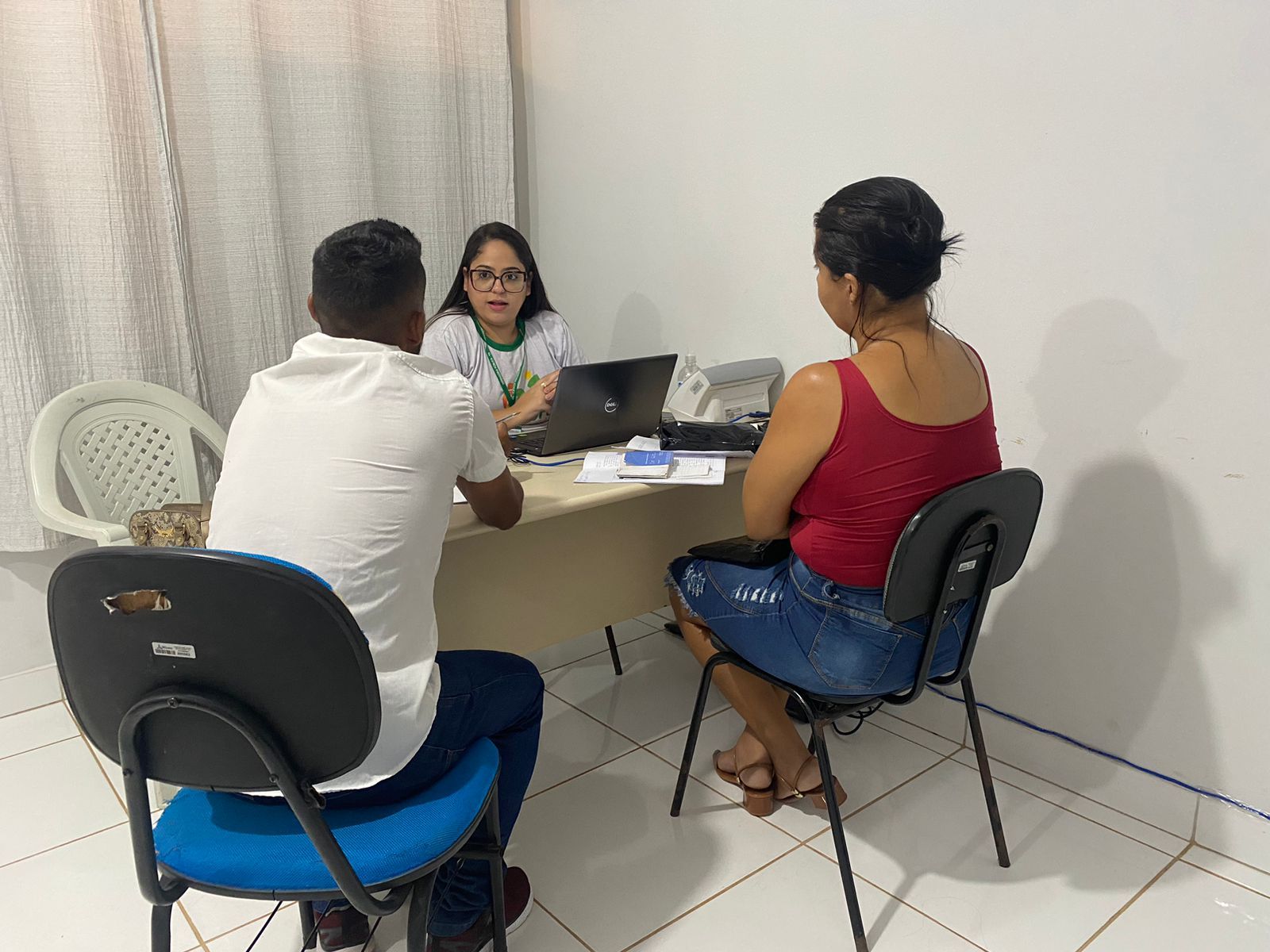 Ação itinerante em Pau D'Arco