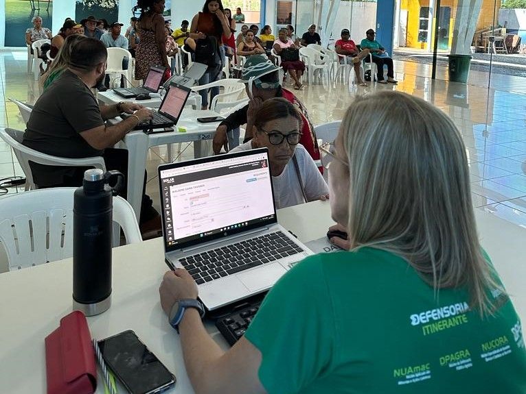 Ação itinerante em Lagoa da Confusão