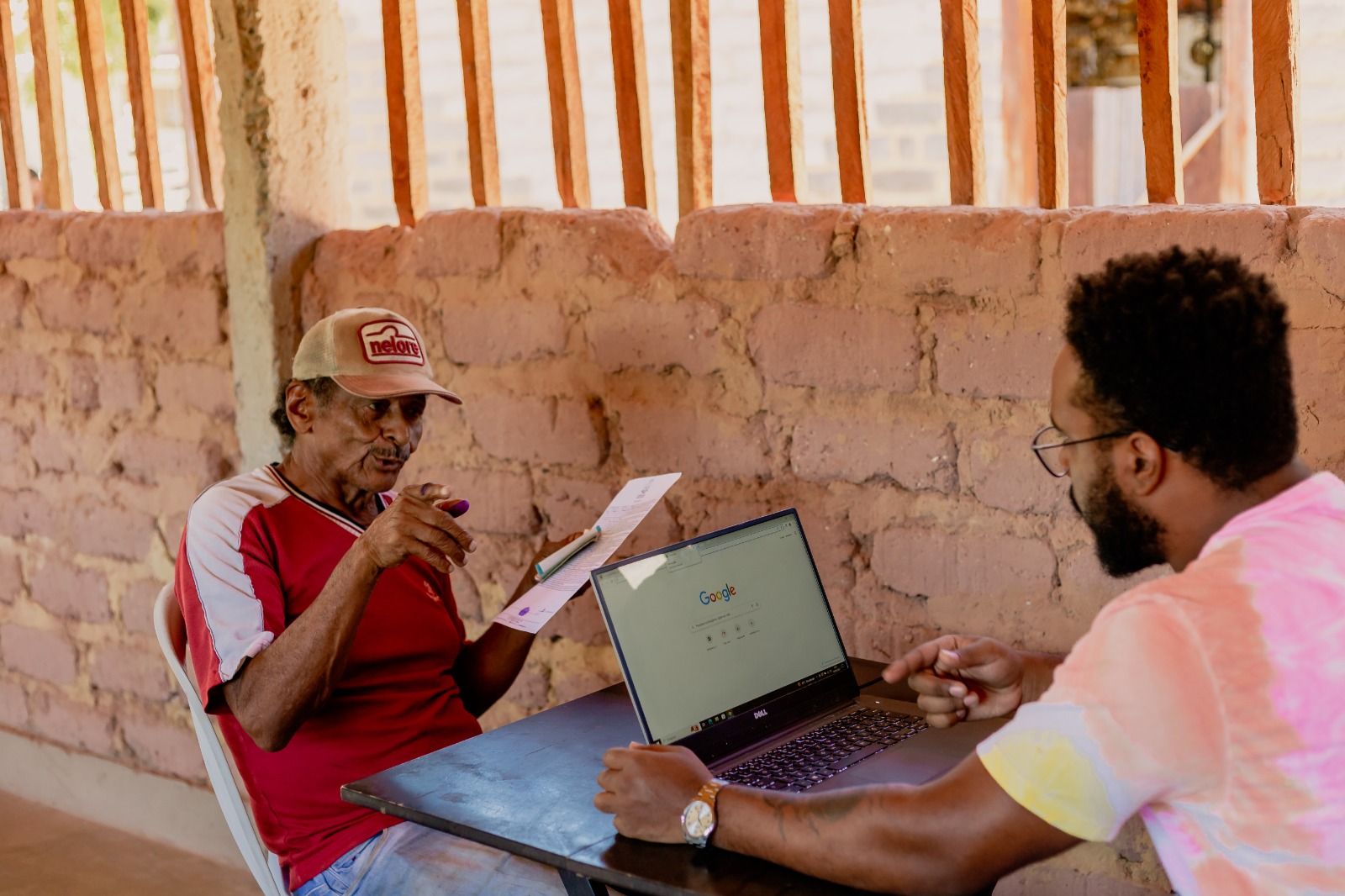 Ação itinerante na comunidade Mumbuca, município de Mateiros, na região do Jalapão