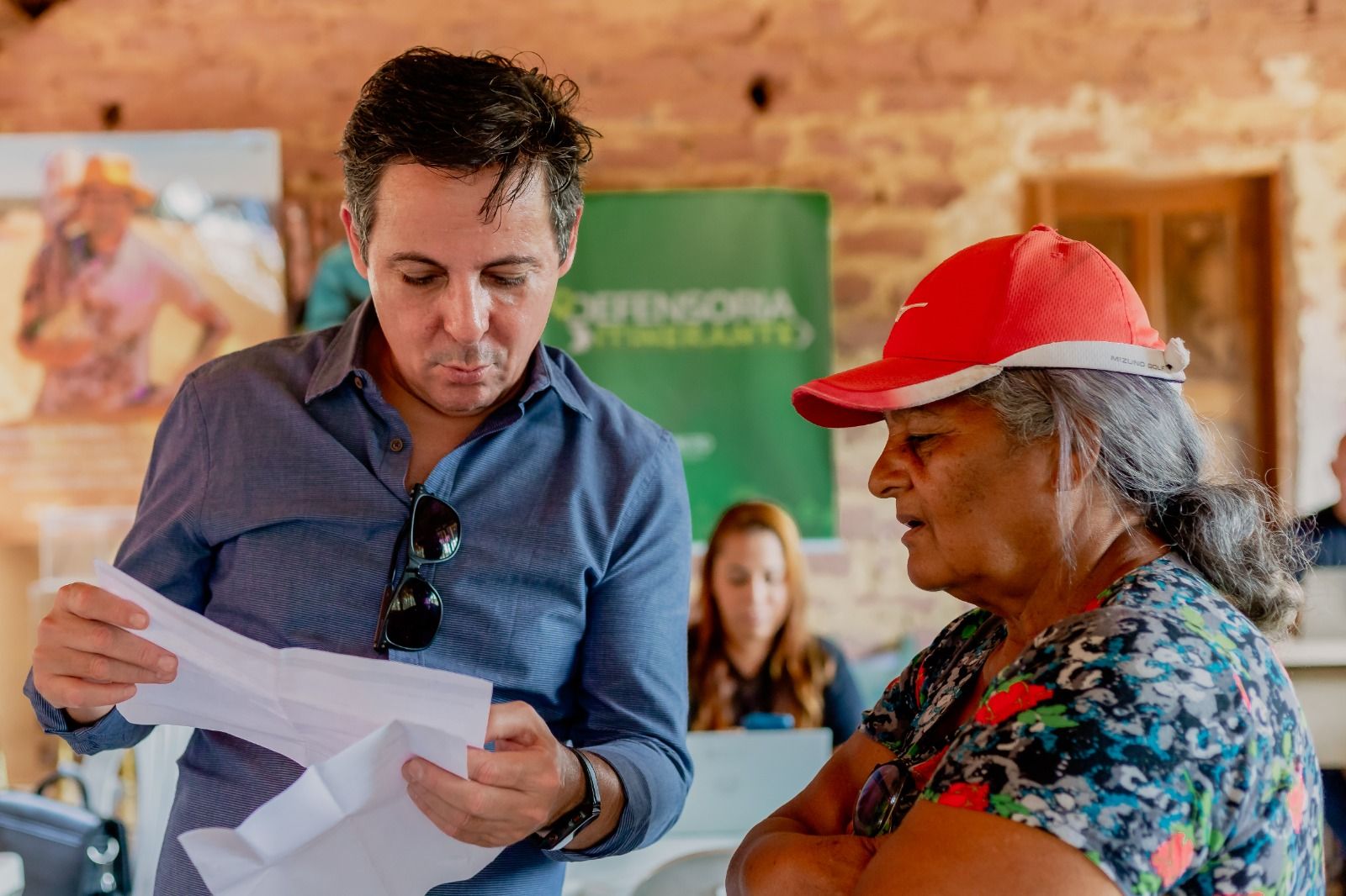 Ação itinerante na comunidade Mumbuca, município de Mateiros, na região do Jalapão