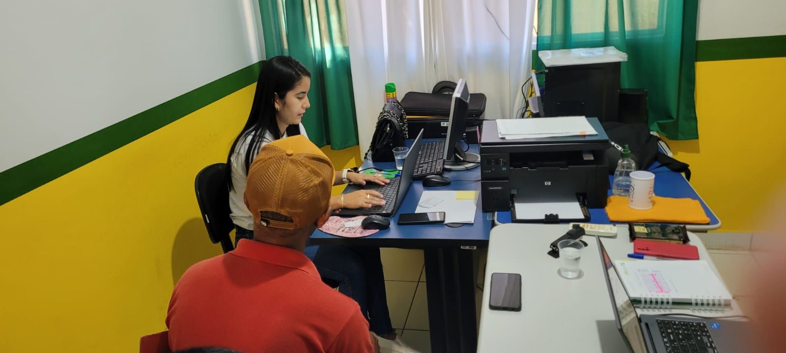Ação itinerante em Almas