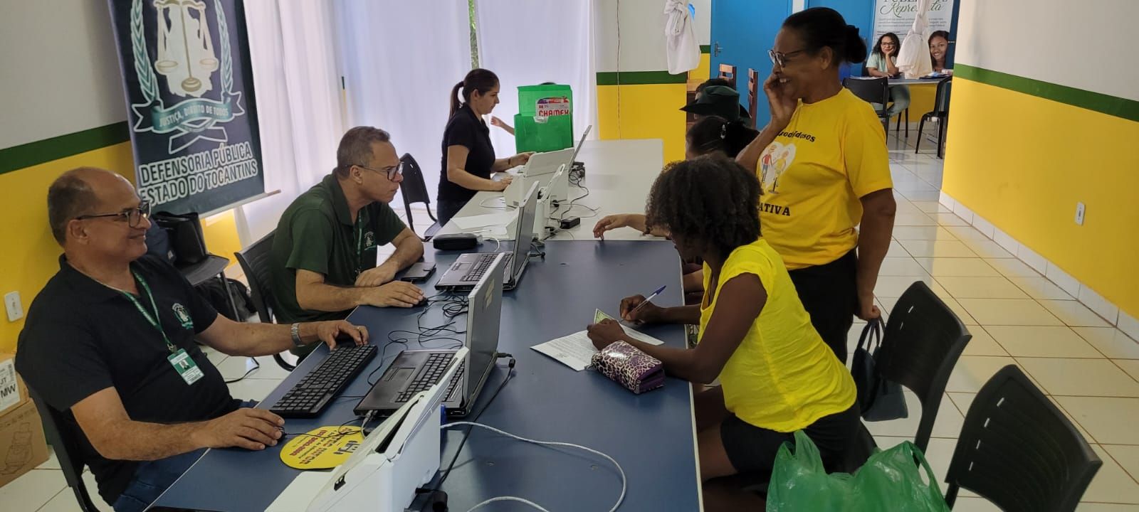 Ação itinerante em Almas