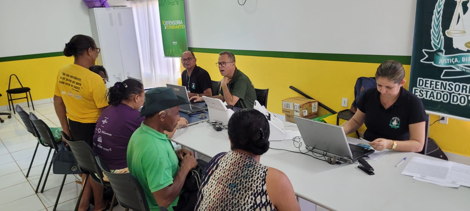 Ação itinerante em Almas
