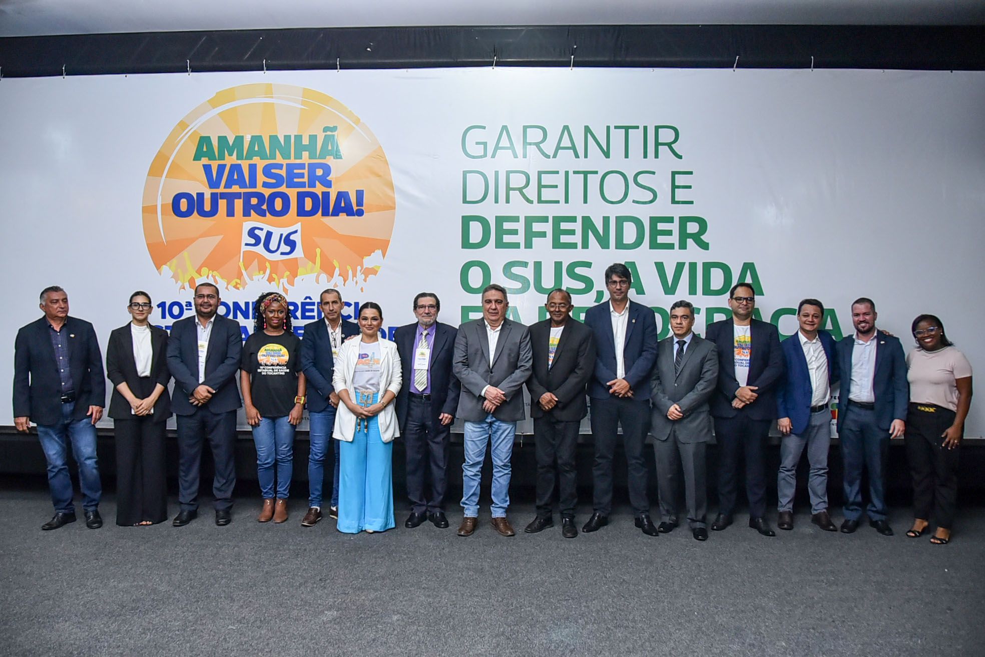 Representantes de vários órgãos participaram da abertura da Conferência