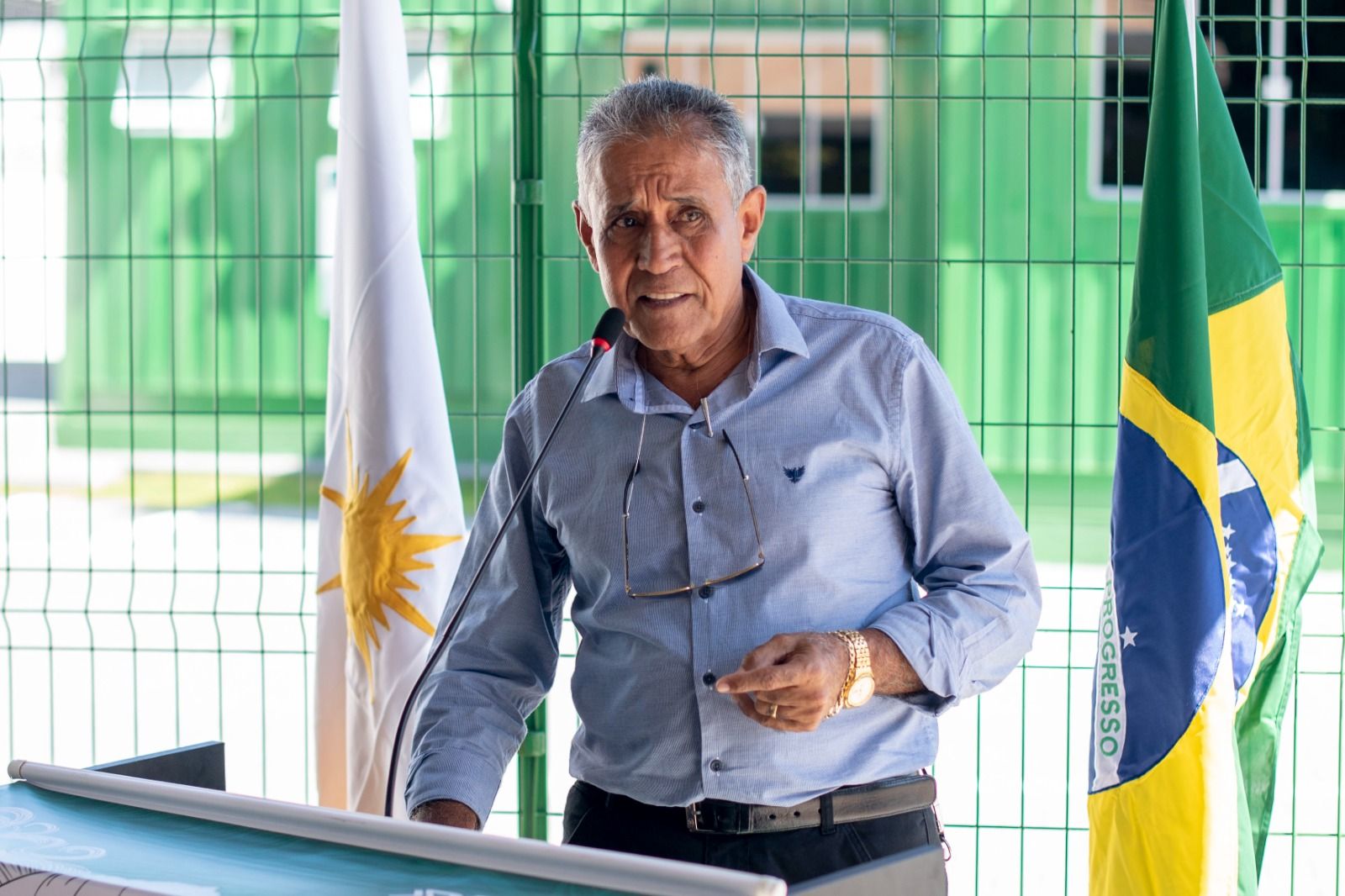 O prefeito de Colméia, Joctã José dos Reis, disse estar orgulhoso da nova sede da DPE-TO no município e parabenizou a Gestão Superior da Defensoria Pública