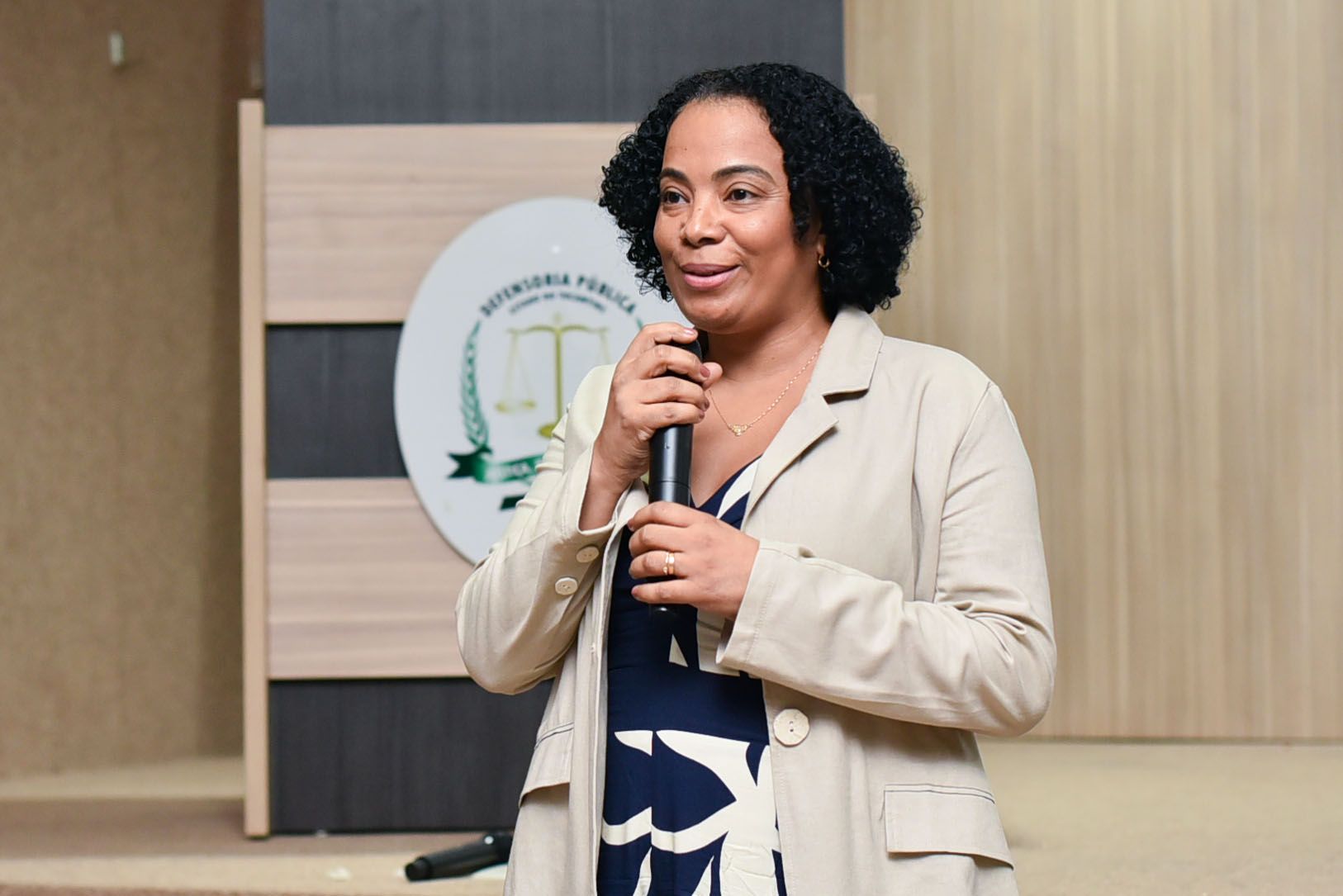 Liana Guimarães abordou a “Saúde das mulheres negras e quilombolas”