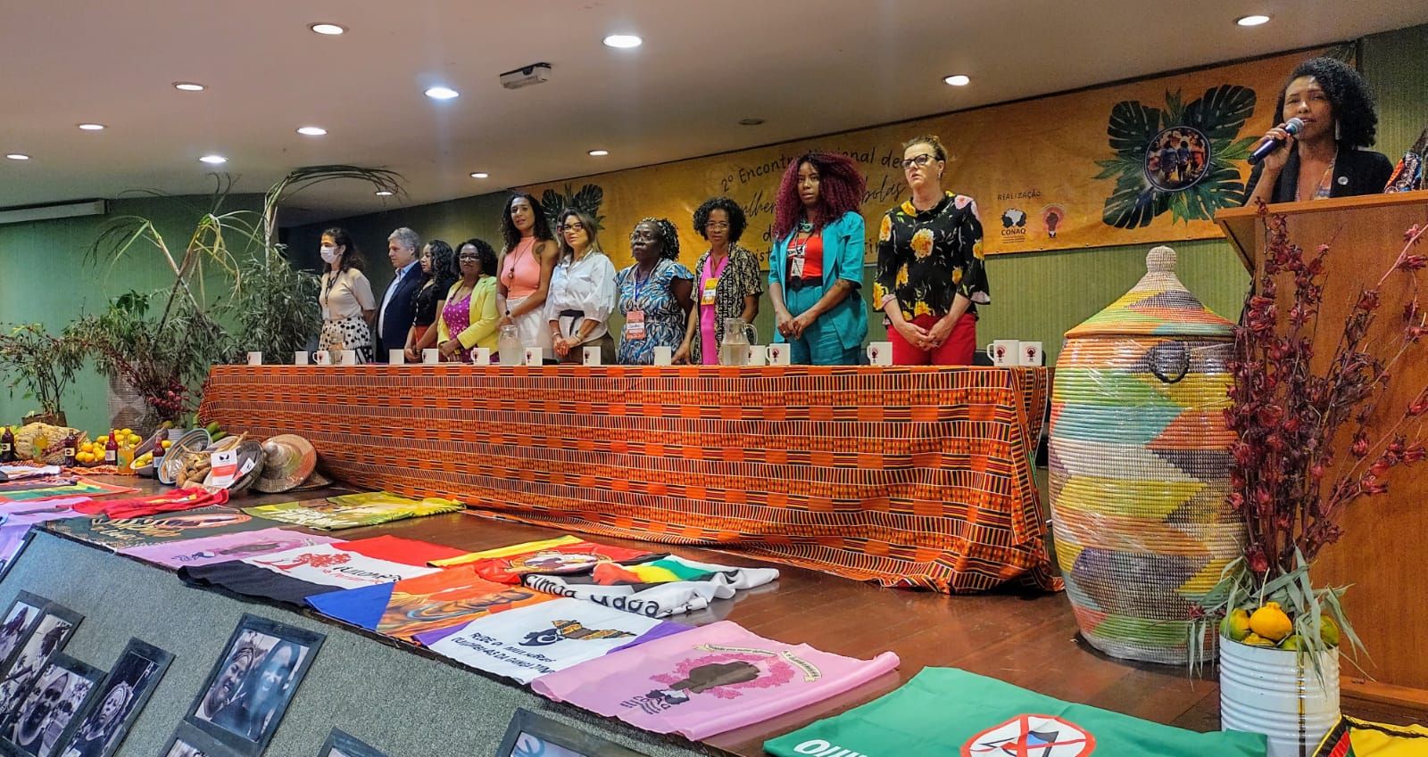 Abertura do evento contou com a presença de várias autoridades nacionais, entre elas a primeira-dama do Brasil, Janja