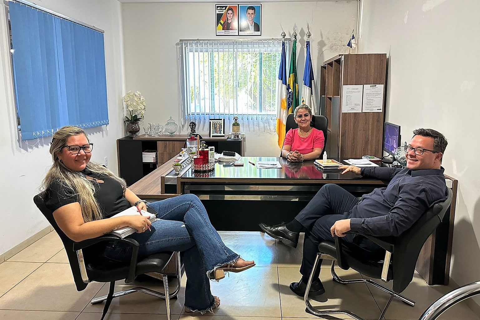 Visita institucional a Goianorte marca mais uma etapa dessa importante parceria para o Município e região