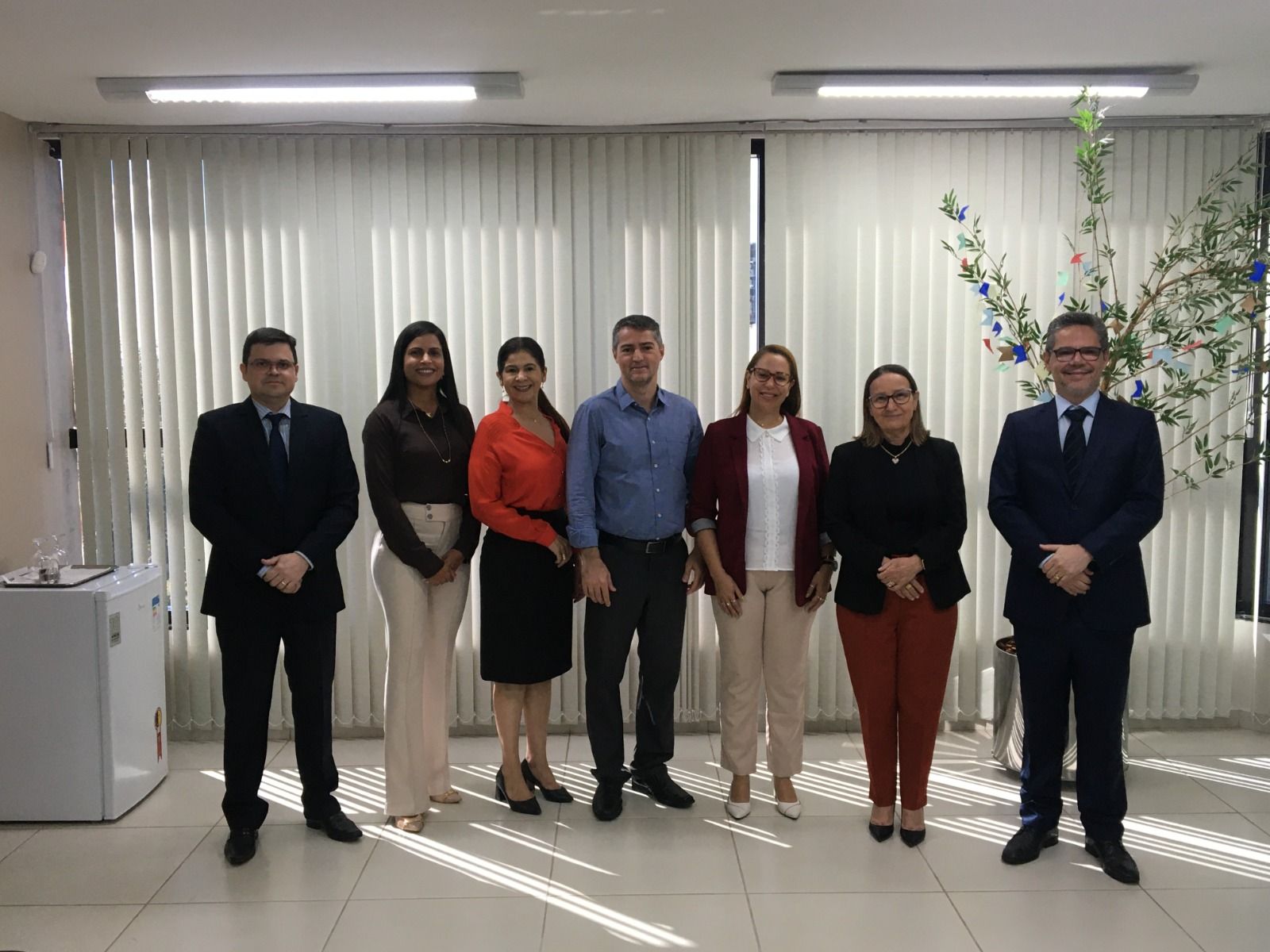 Integrantes da Comissão que participaram da reunião