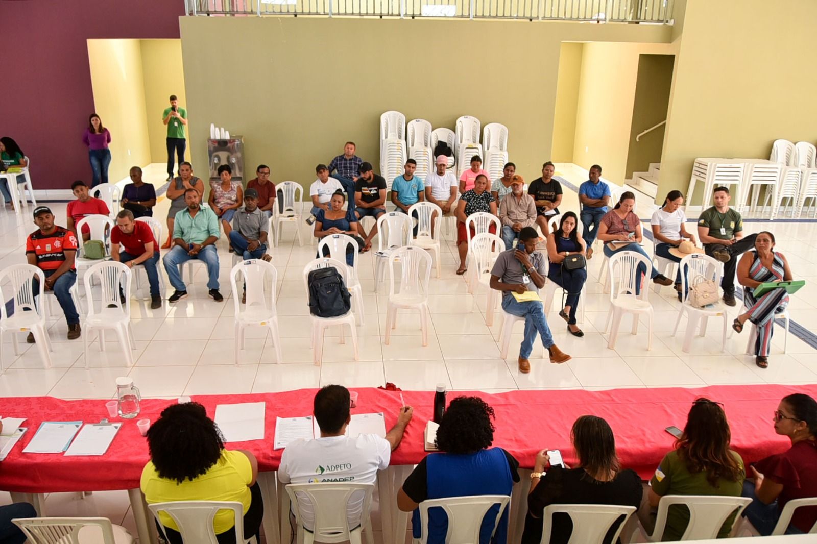 No encontro, espaço foi aberto para as pessoas apresentarem demandas da região