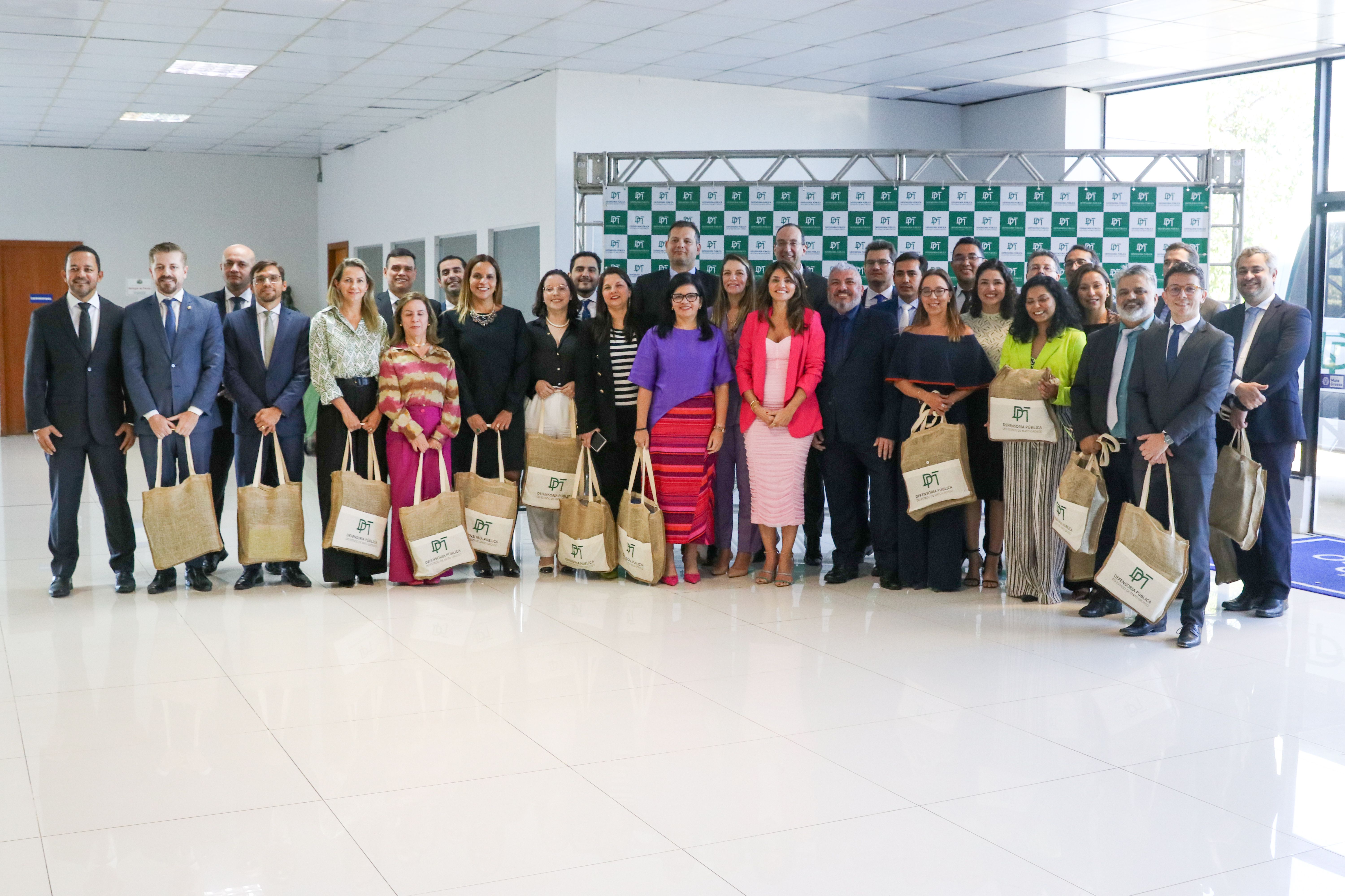 Estavam presentes representantes de 23 das 27 unidades federativas do Brasil