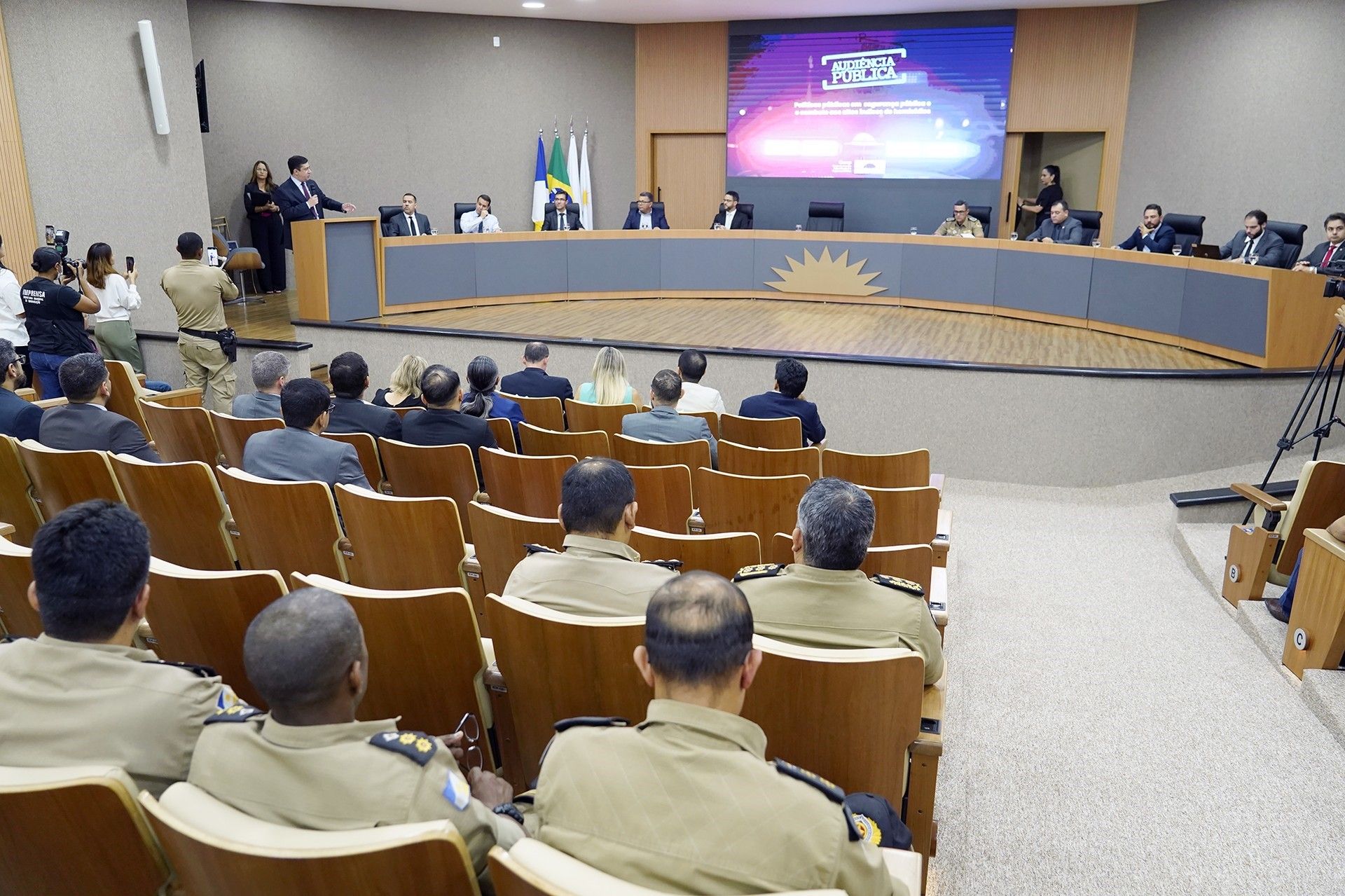 Audiência pública foi uma iniciativa do MPTO, por meio do Grupo de Atuação Especializada em Segurança Pública