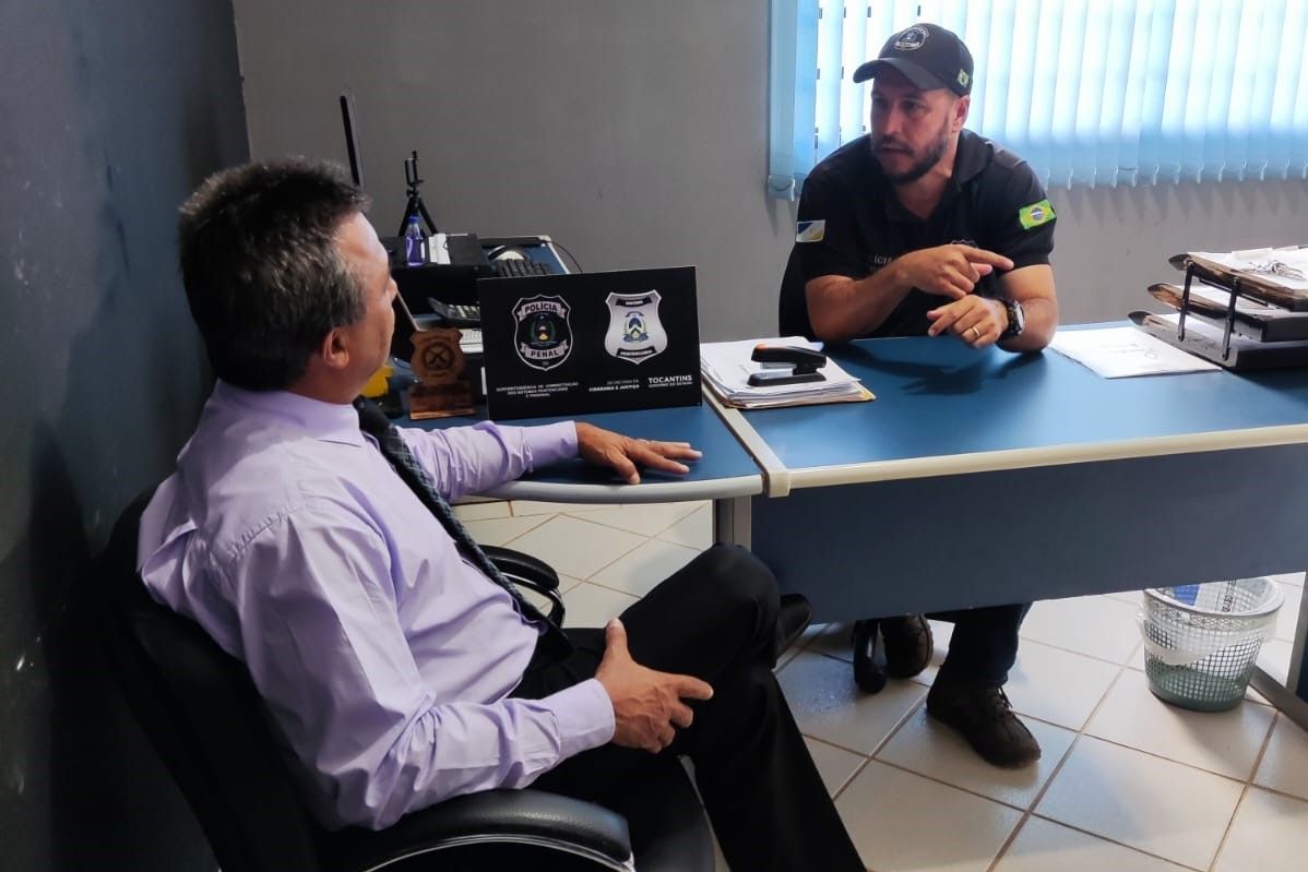O subcorregedor-geral Kita Maciel fez uma visita institucional à Casa de Prisão Provisória de Gurupi