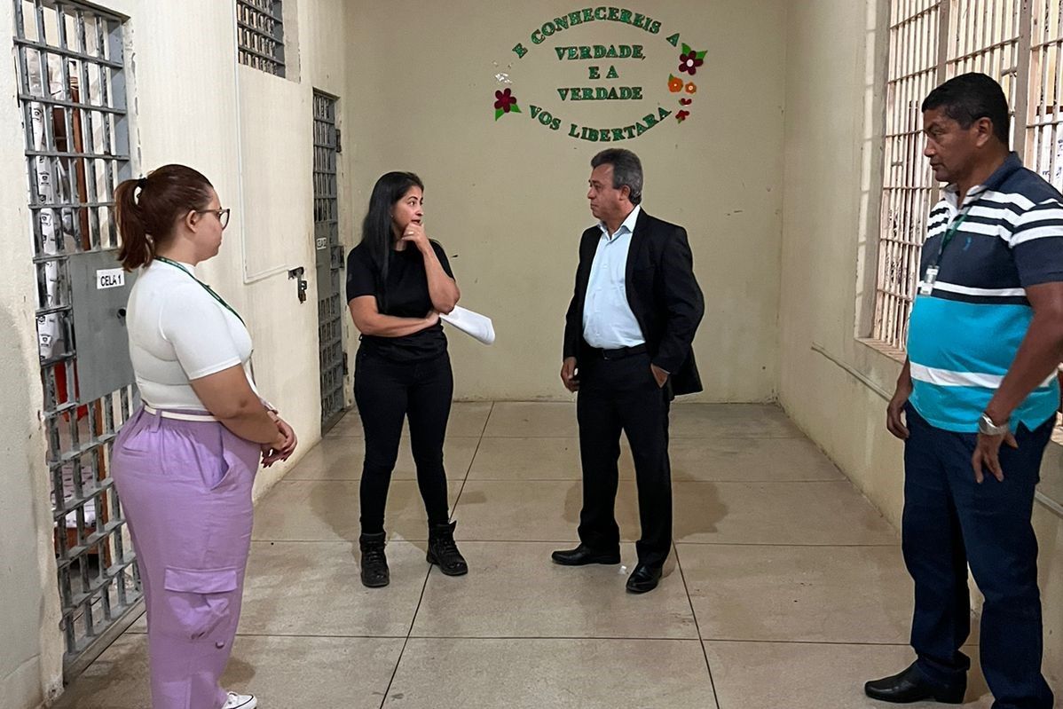Visita à unidade penal de Talismã
