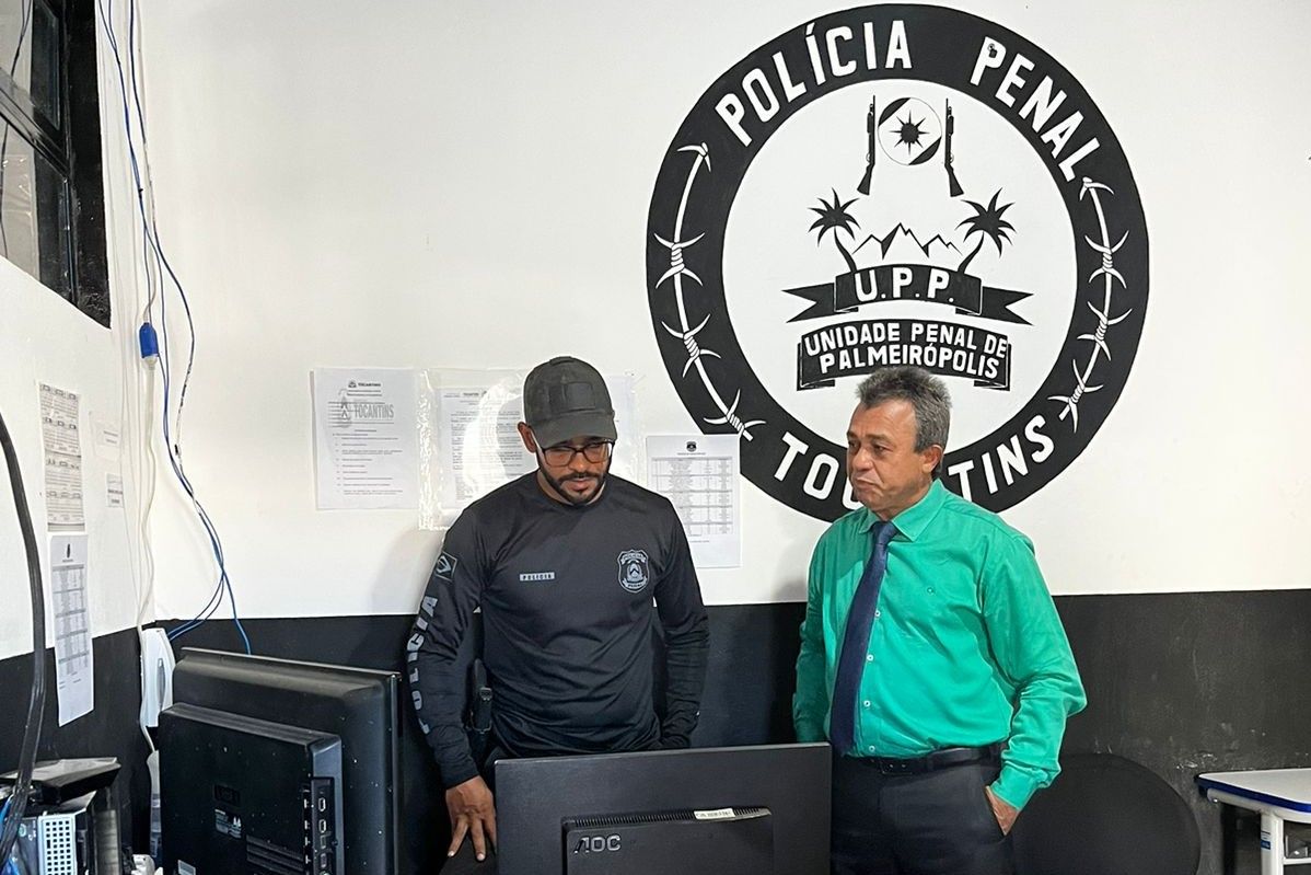 Visita à unidade penal de Palmeirópolis