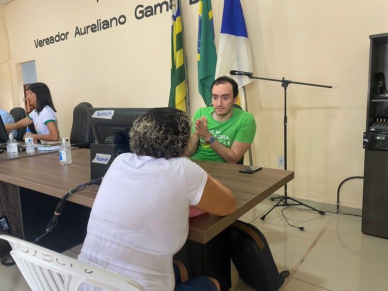 Atendimento em Babaçulândia durante edição do Programa em março deste ano