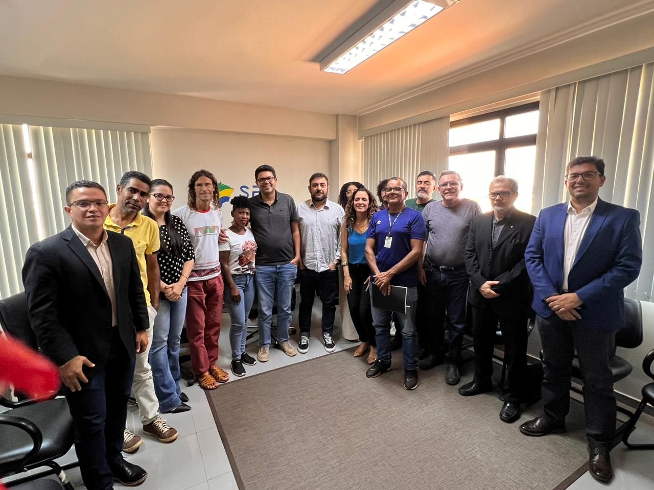 Representes da SPU, MPF, Coeqto e movimentos sociais estiveram presentes
