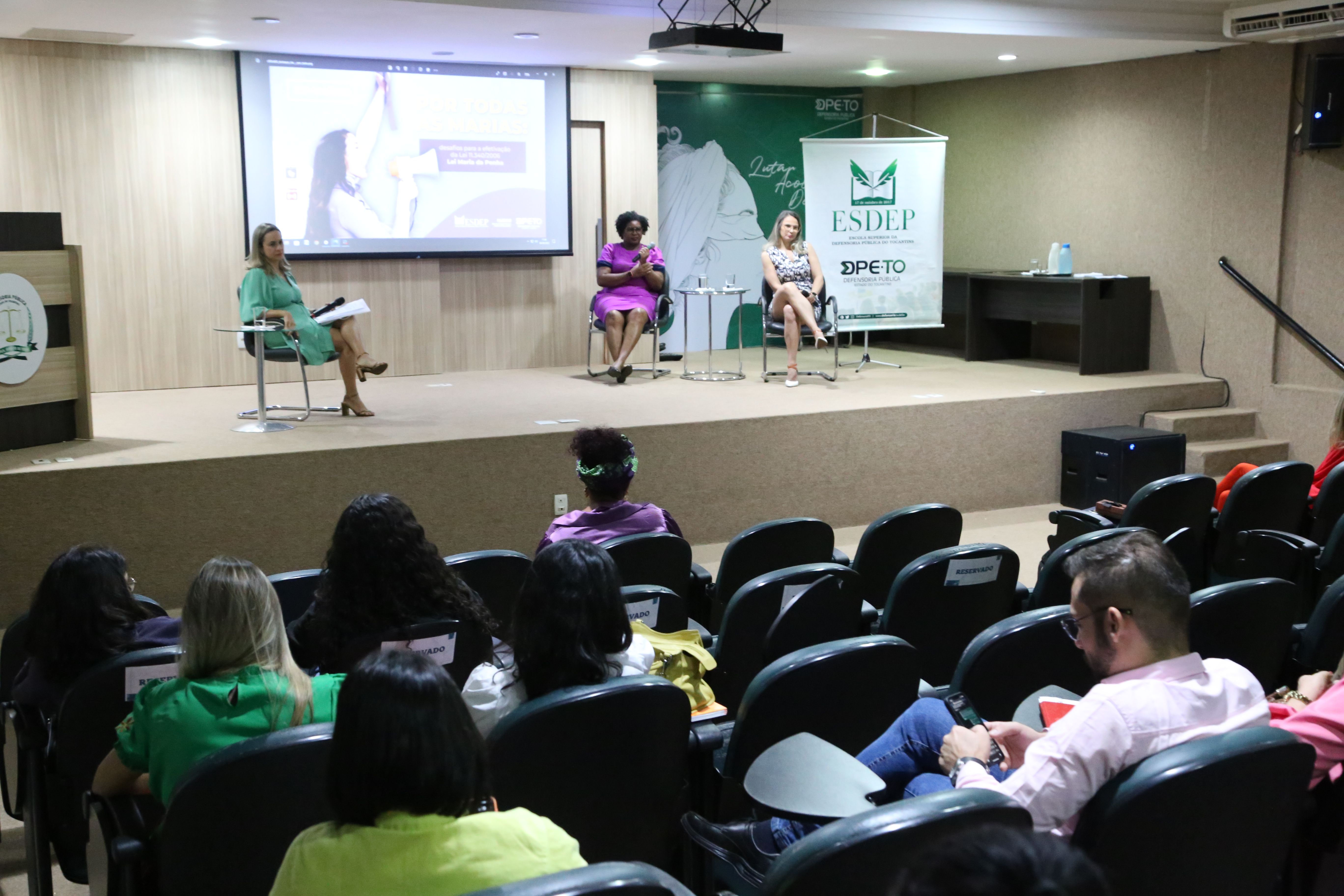 Evento aconteceu na DPE-TO em Palmas