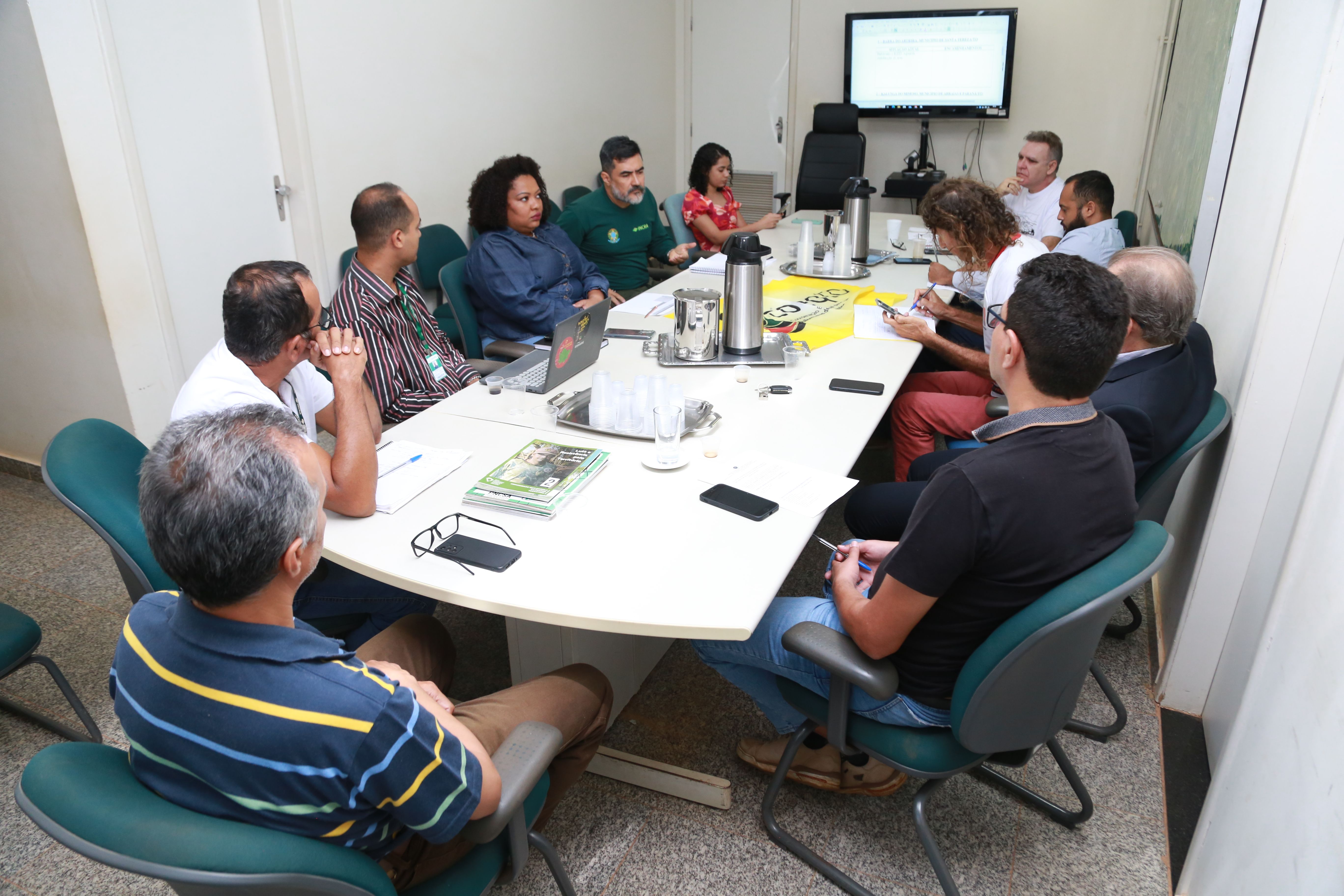 Reunião do Incra com movimentos sociais