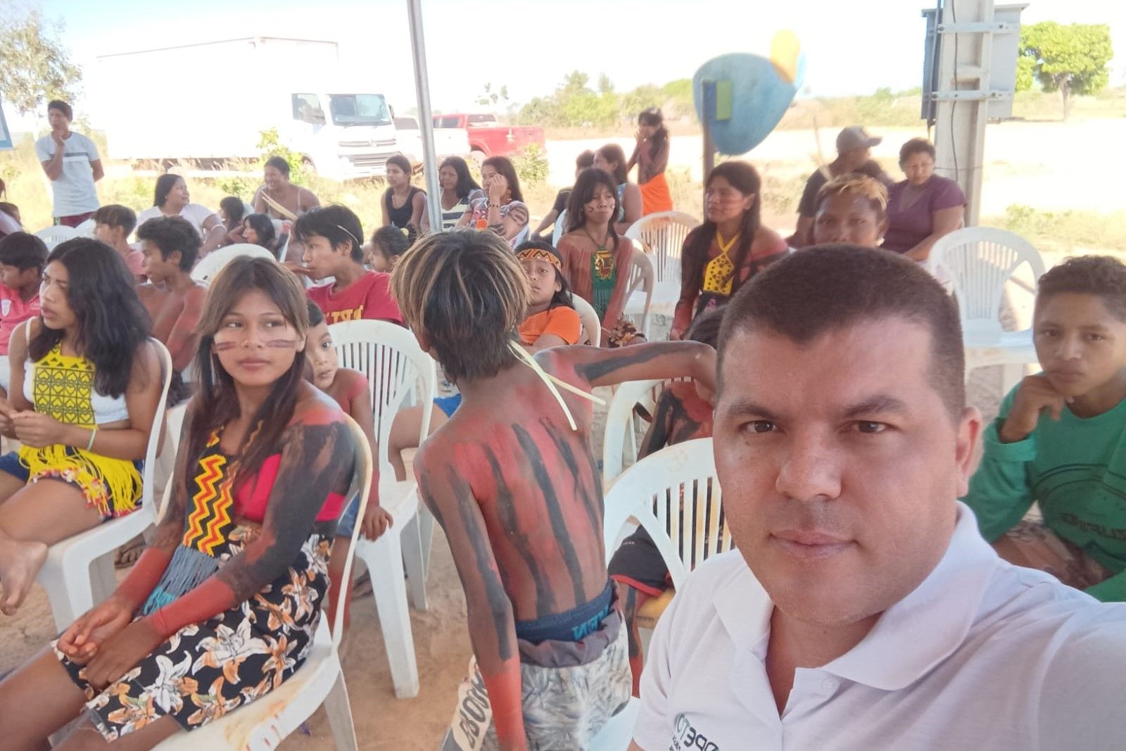 O gerente da Regional da DPE-TO de Guaraí, Stefan Cavalcante Coutinho, esteve presente na ação