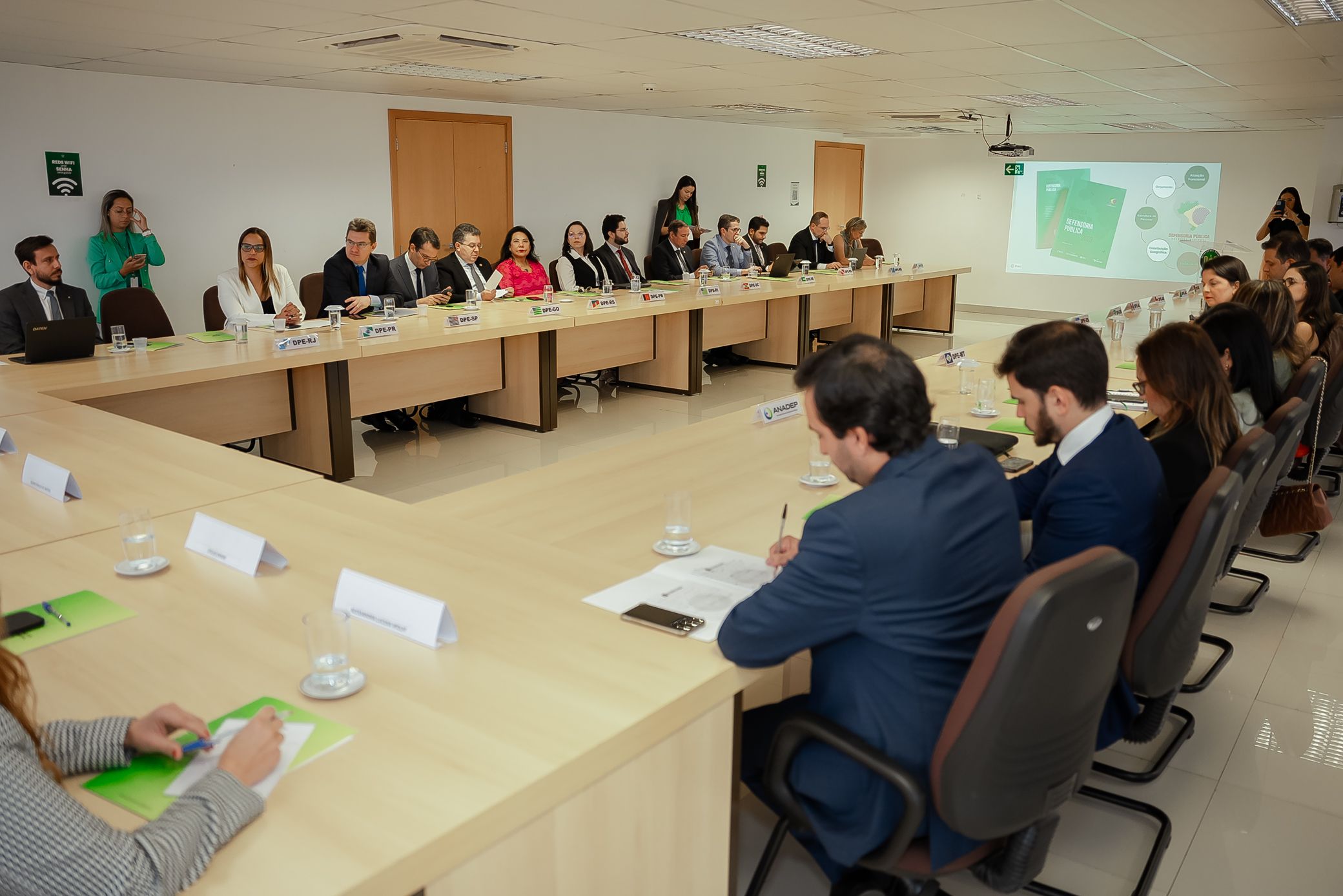 Reunião do Condege na sede da Defensoria Pública no Distrito Federal