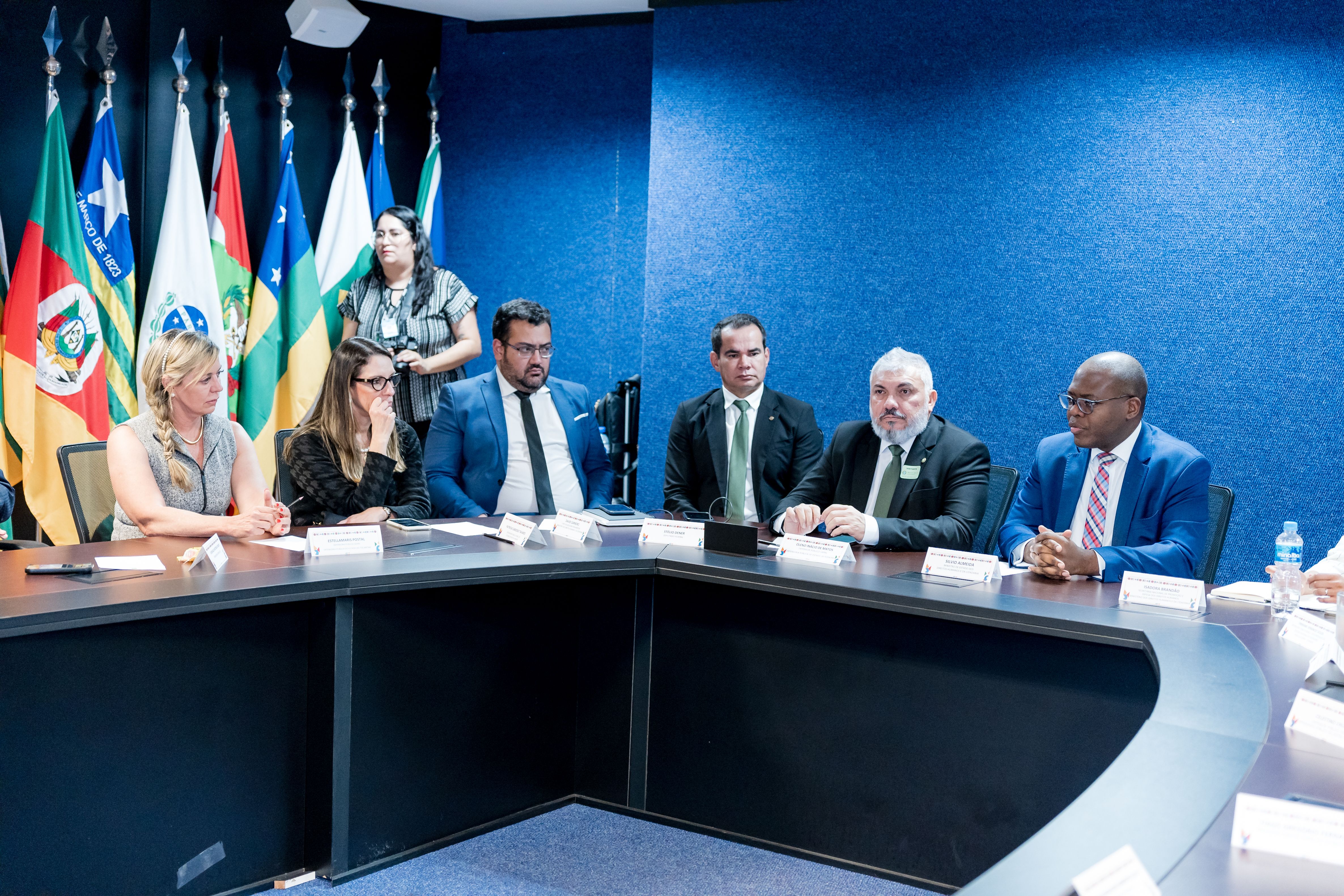 Reunião foi realizada no Ministério dos Direitos Huamanos e da Cidadania