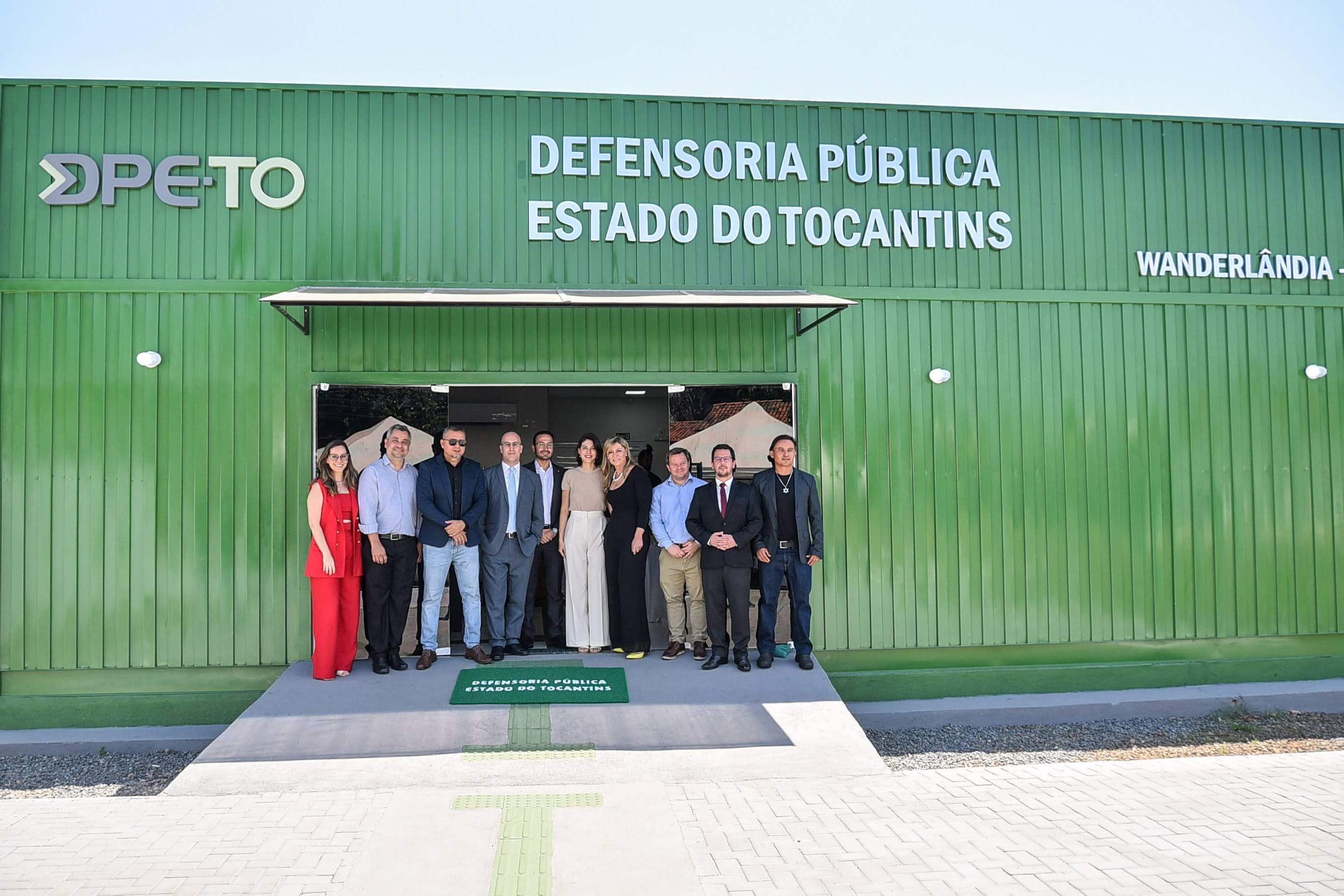 Defensoras(es) públicas(as) da Regional de Araguaína presente na inauguração