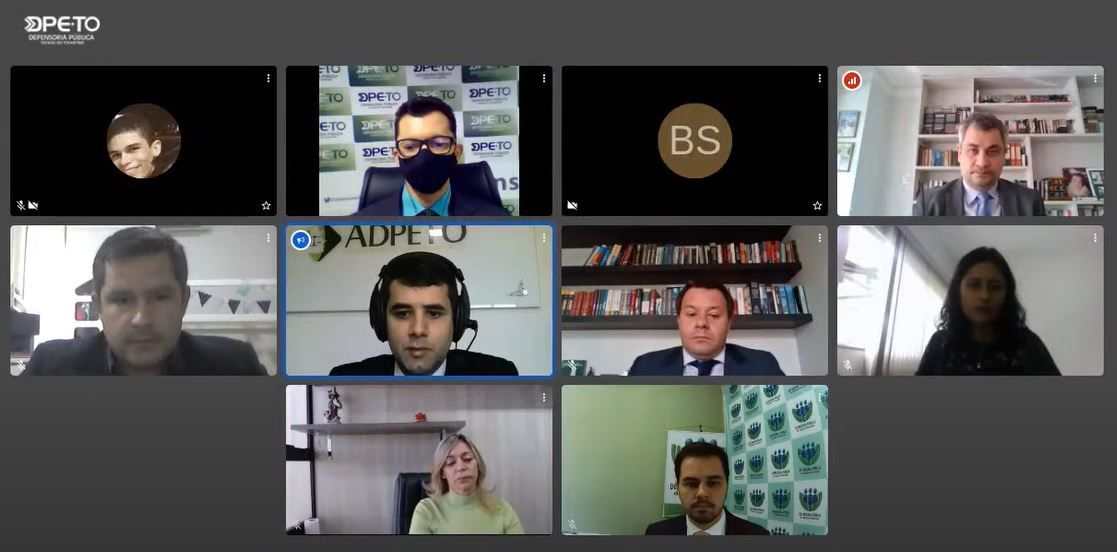 Lançamento do projeto Econúcleos foi realizado em 18 de maio de 2021 de forma virtual em virtude da pandemia de covid-19