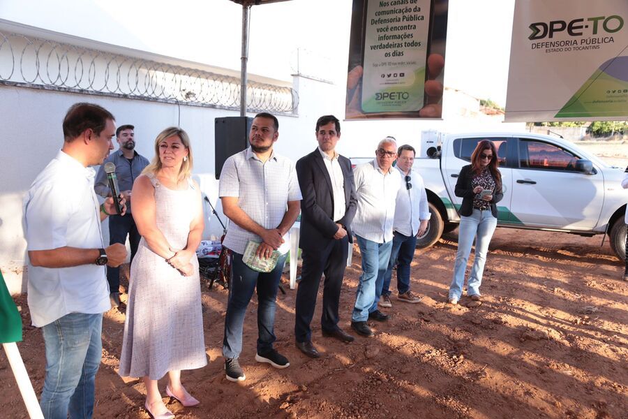 Lançamento da pedra fundamental do primeiro Econúcleo, o de Natividade