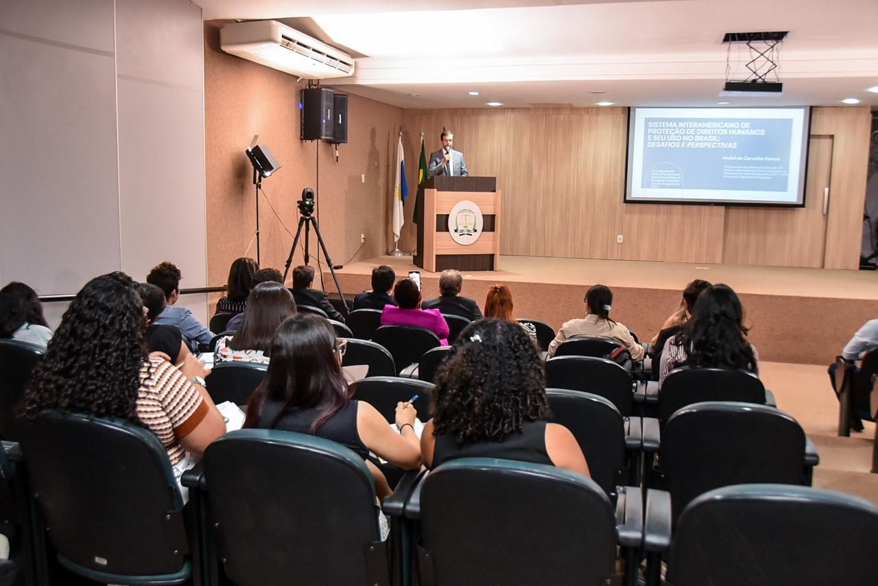 Congresso está sendo realizado no auditório da DPE-TO em Palmas
