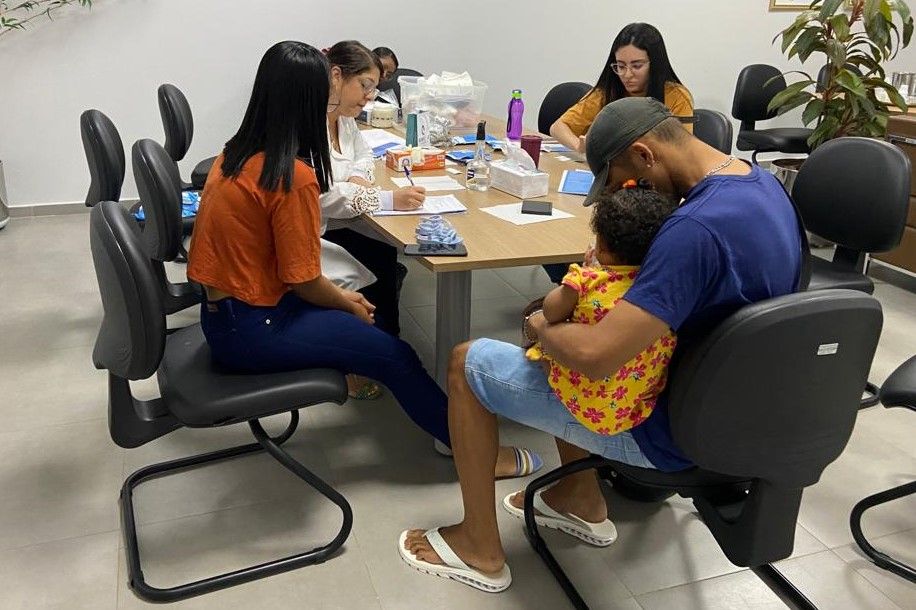 Atendimento em Araguaína durante mutirão
