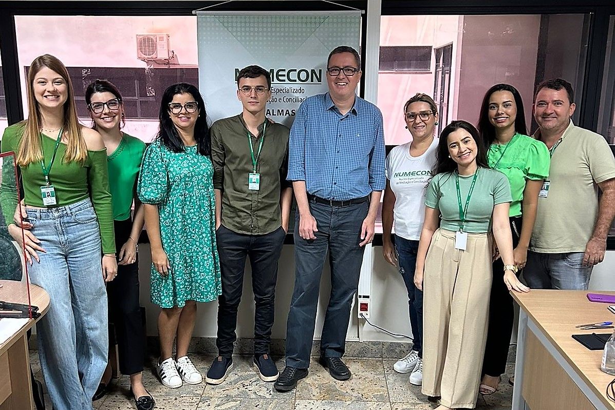 Equipe que atuou nos atendimentos em Palmas