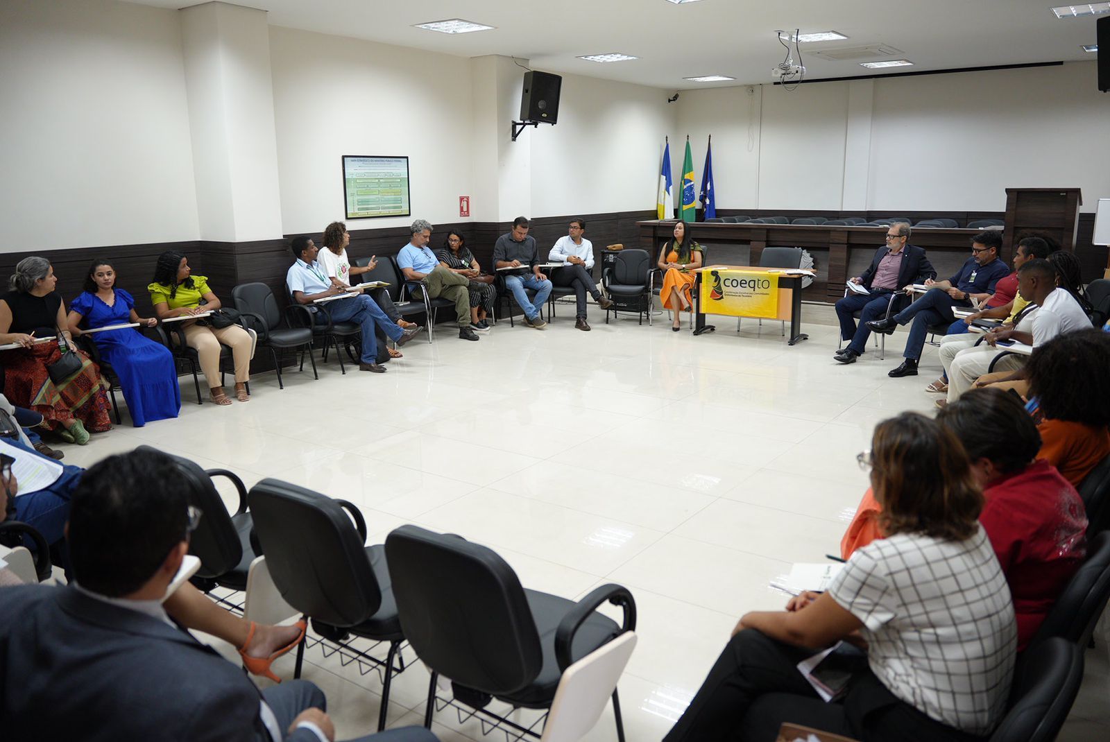 Reunião contou com a participação de vários órgãos e entidades estaduais