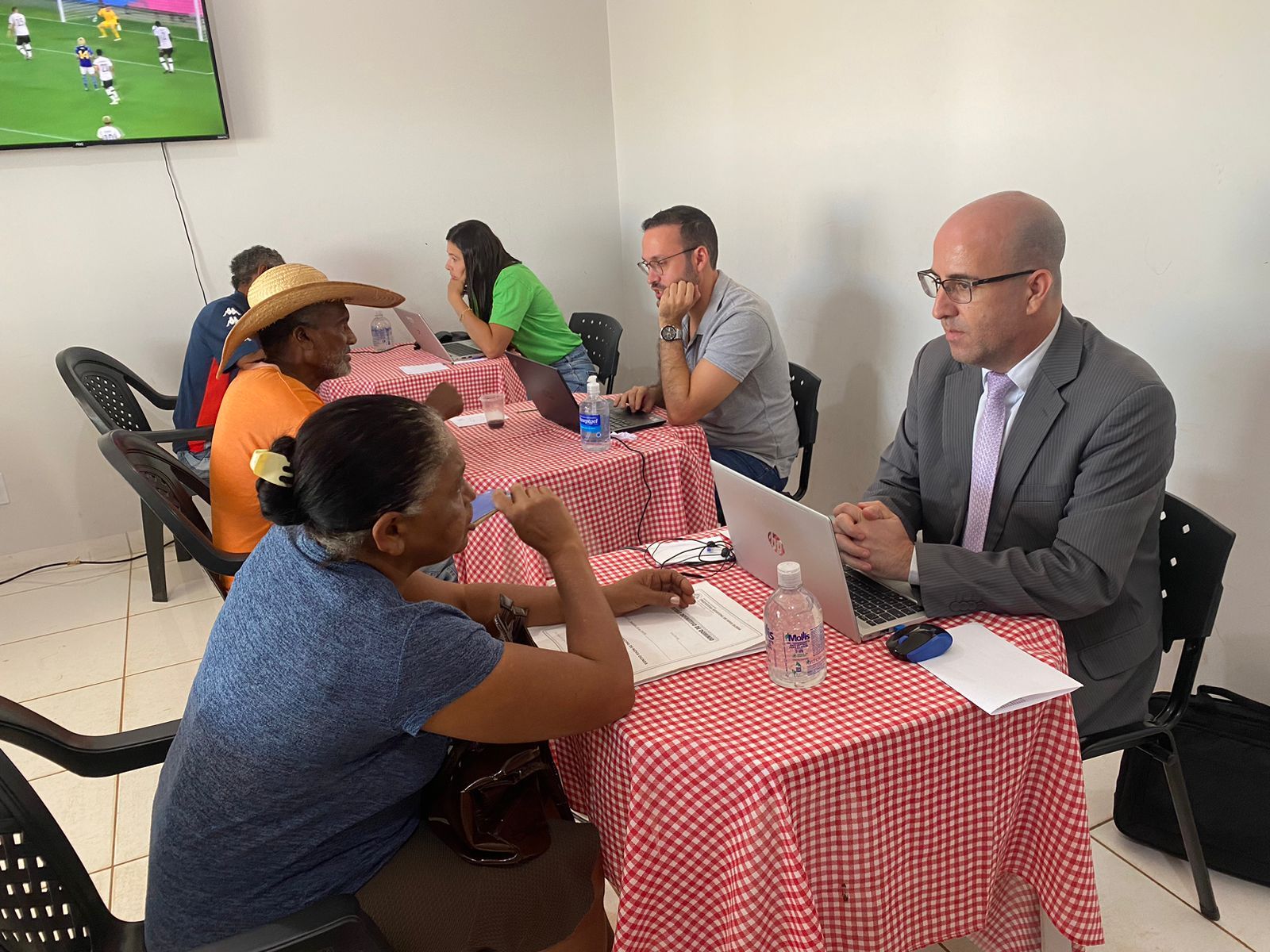 Equipe da DPE-TO de Araguaína fez os atendimentos em Nova Olinda